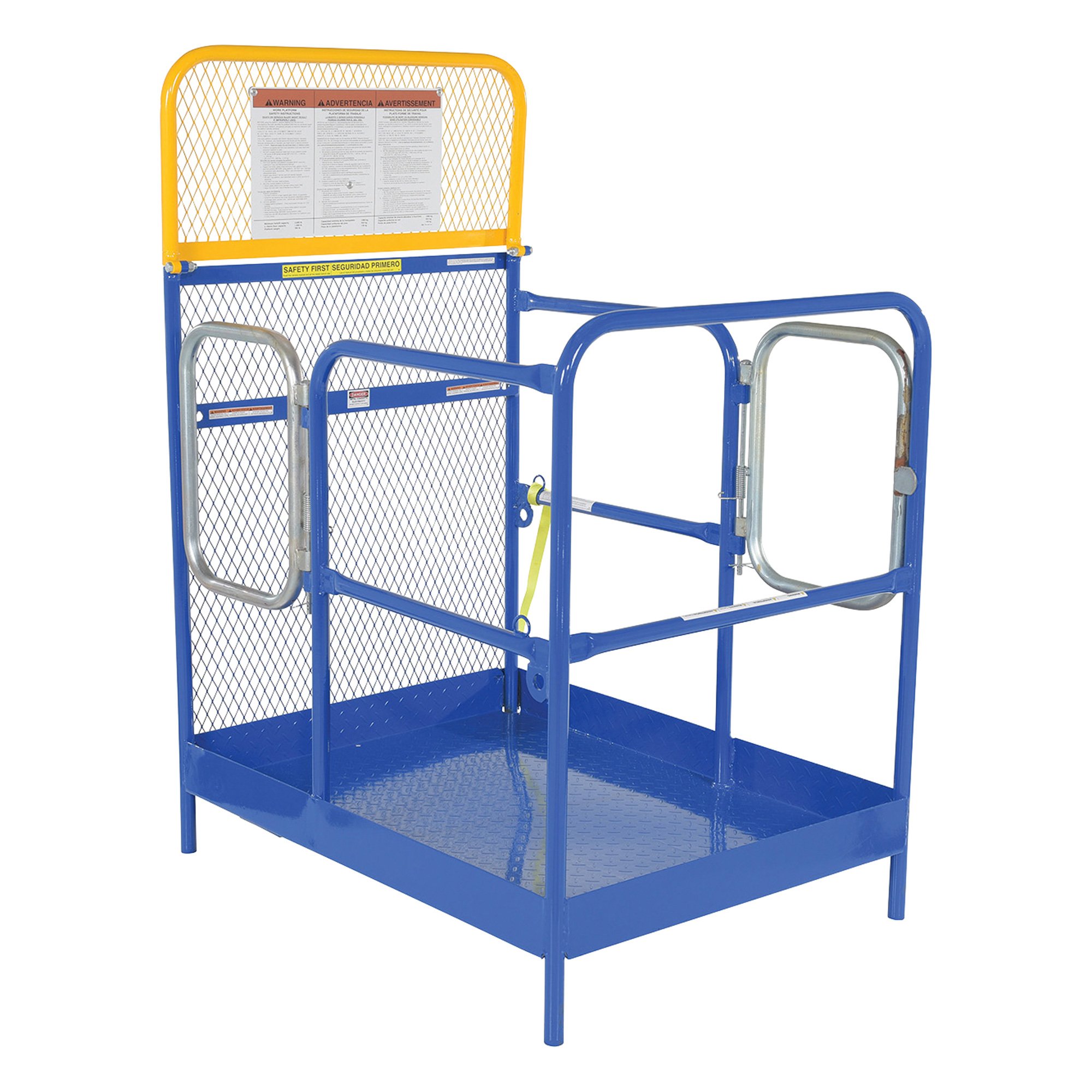 Vestil Side Dual-Door Entry Work Platform