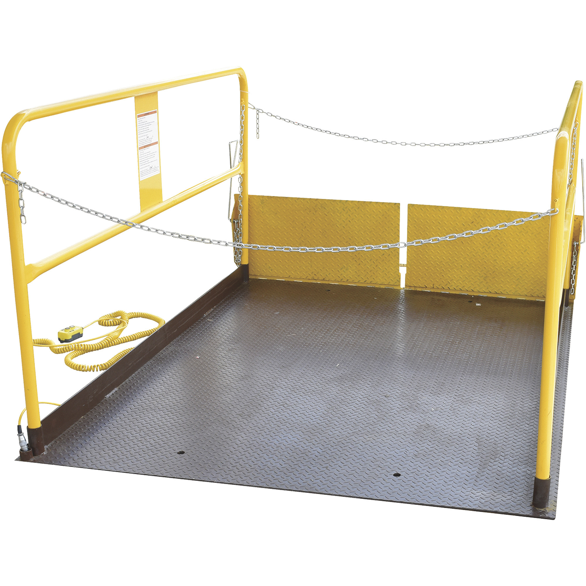 Vestil Scissor Dock Lift, Electric/Hydraulic, 5000-lb. Capacity, 96in.L ...