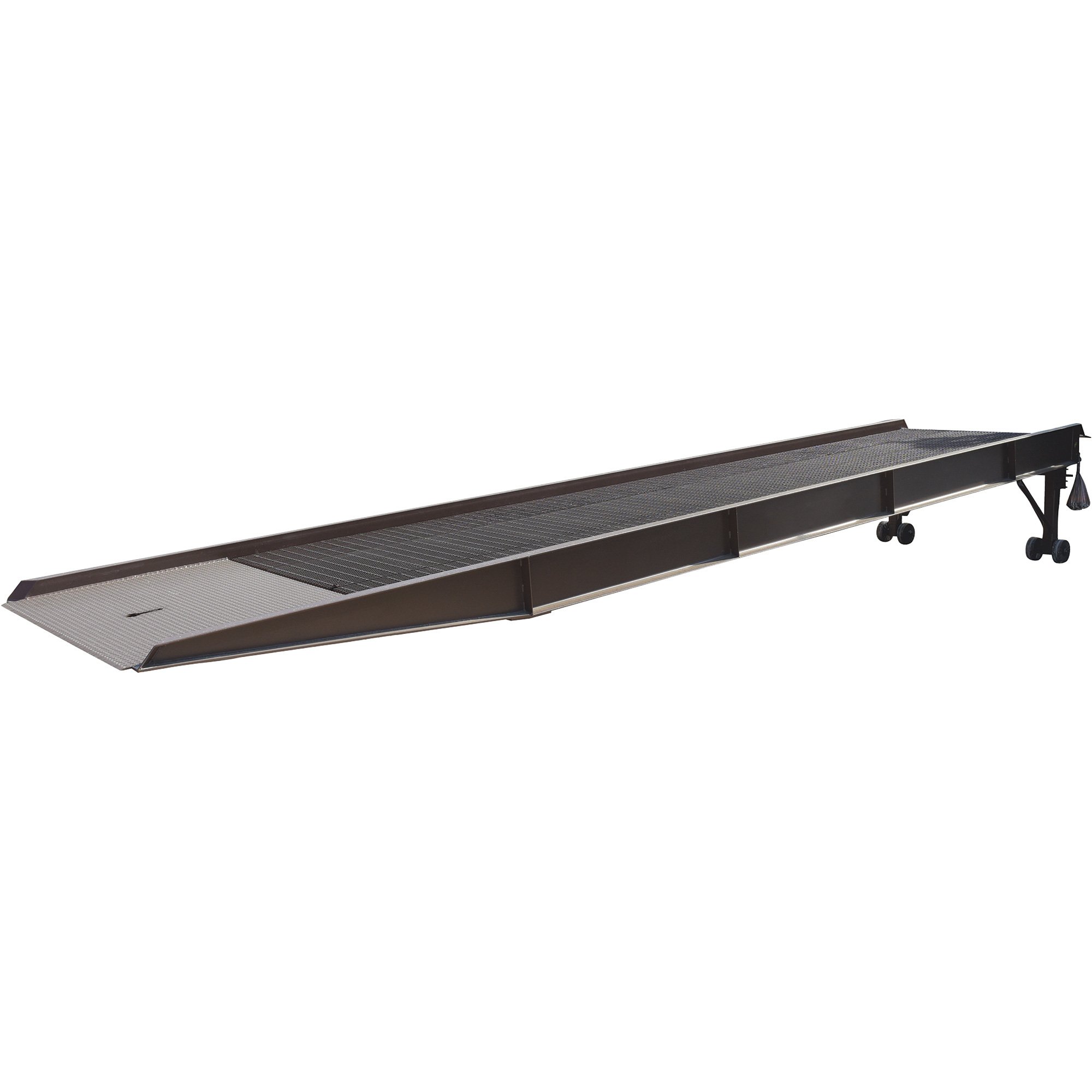 Vestil Yard Ramp — Steel, Overlap Style, 20,000-lb. Capacity, 36-ft.L x ...