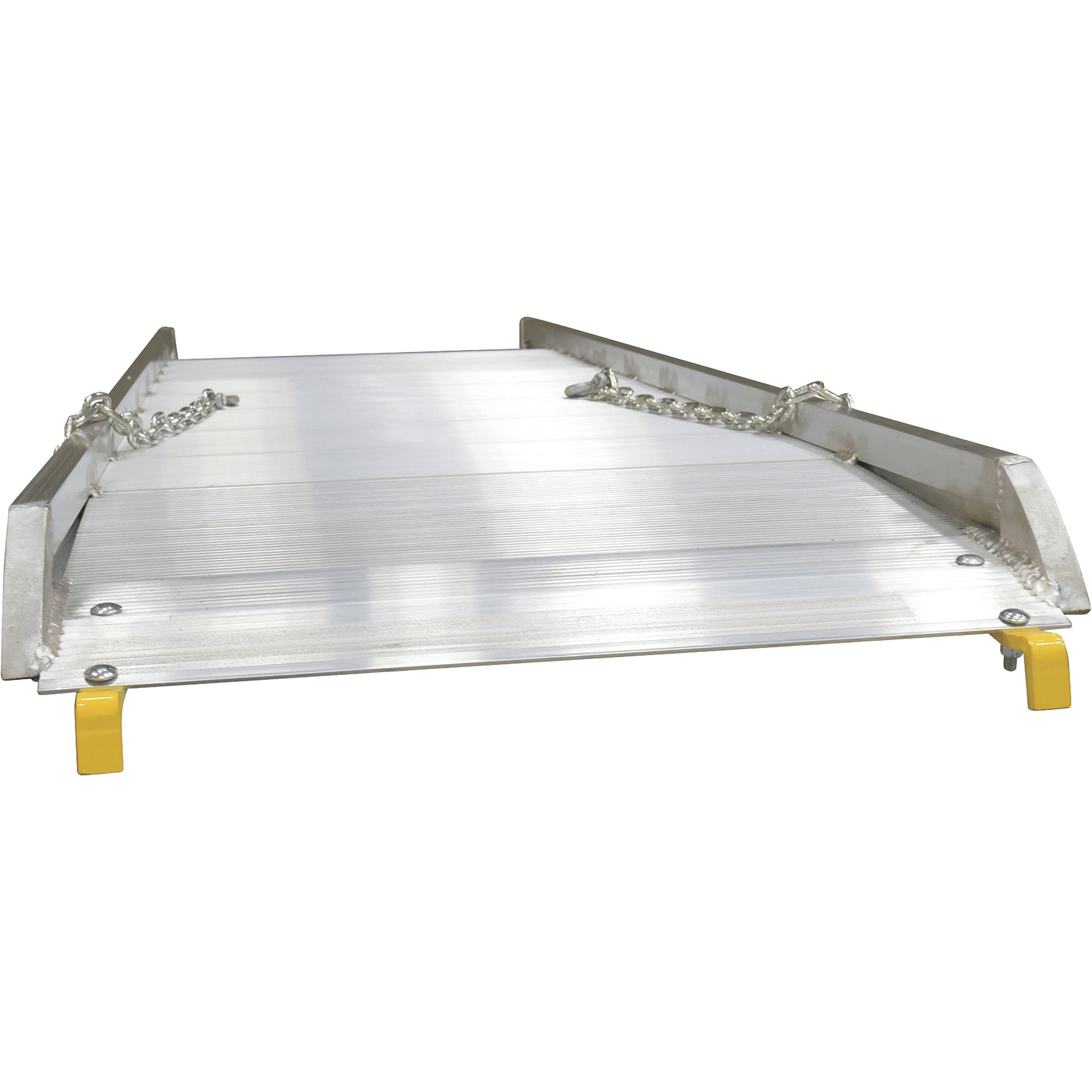 Vestil Aluminum Walk Ramp - 8ft. 1/2in. Length x 28in. Width, Steel ...