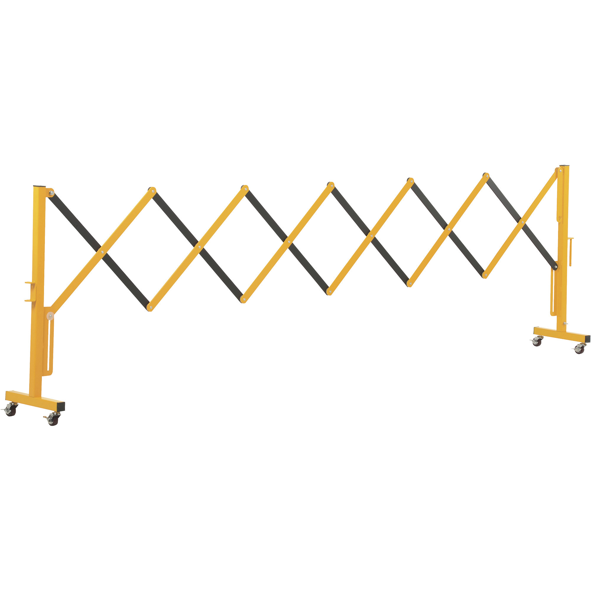 Vestil Expand-A-Gate with Casters - Steel, 11.5ft. Expanded Width, Model# EXGATE-30-C
