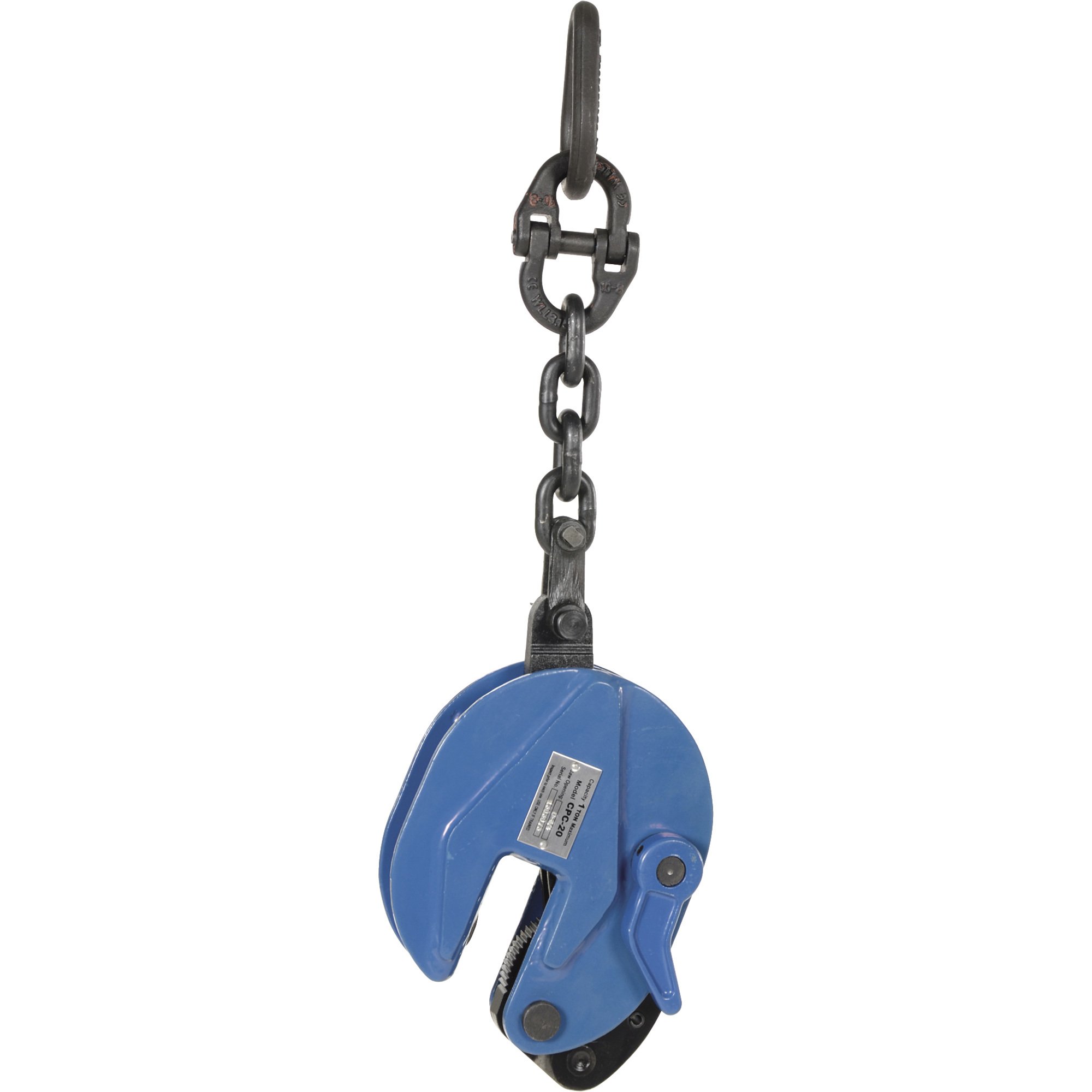 Vestil Vertical Plate Clamp with Chain