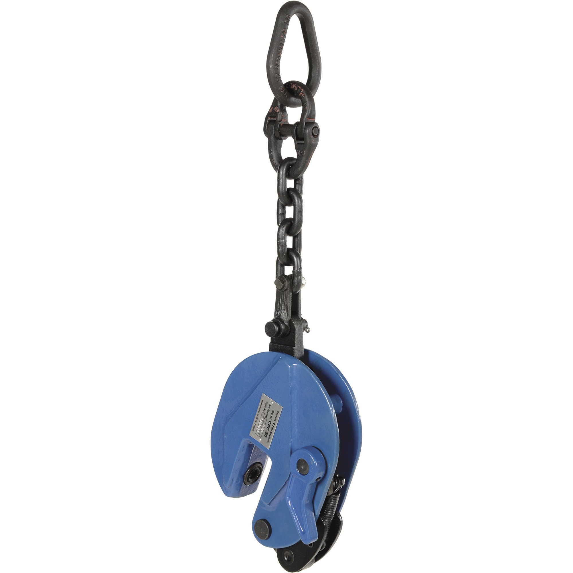 Vestil Vertical Plate Clamp with Chain Northern Tool