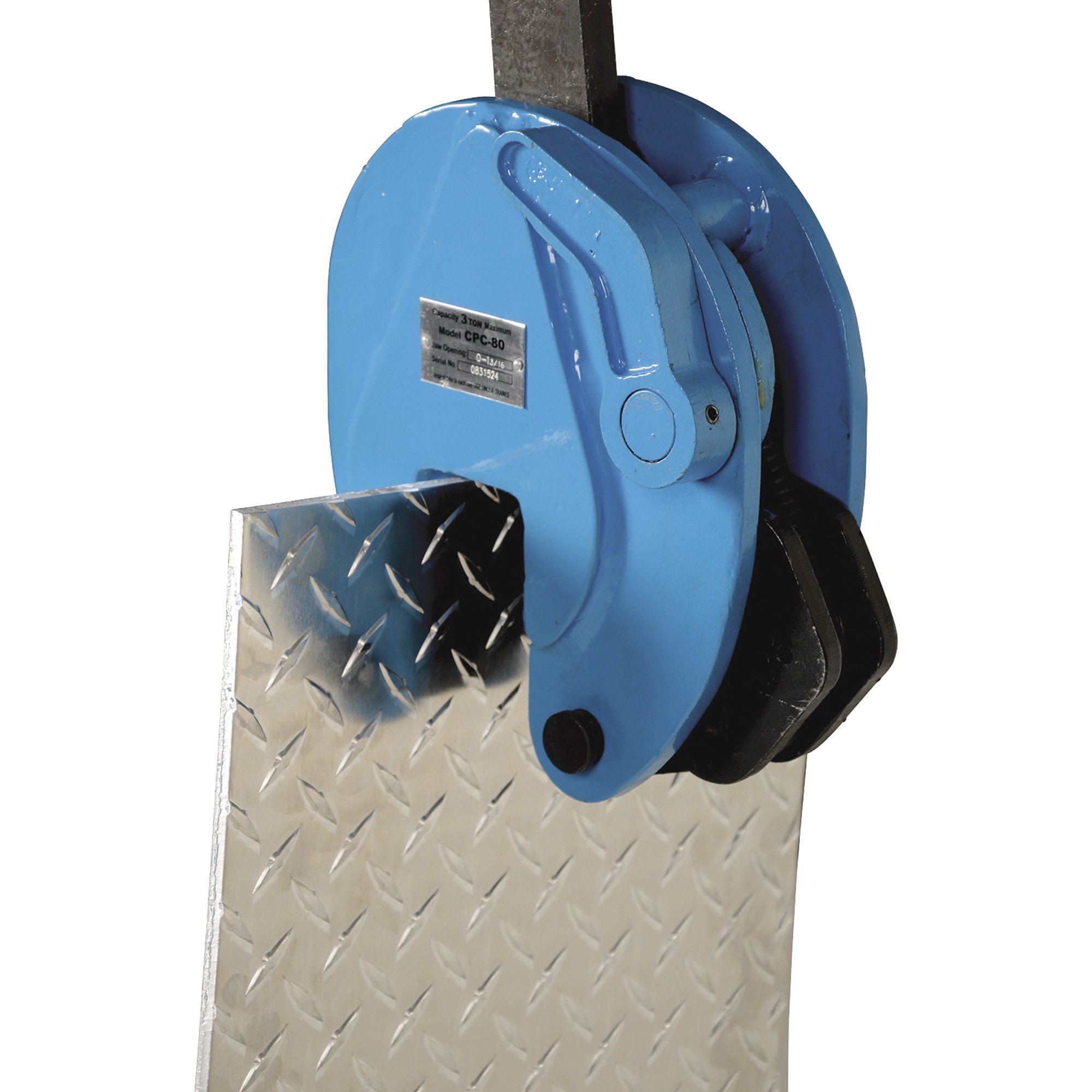 Vestil Vertical Plate Clamp with Chain — 6,600Lb. Capacity, Model CPC
