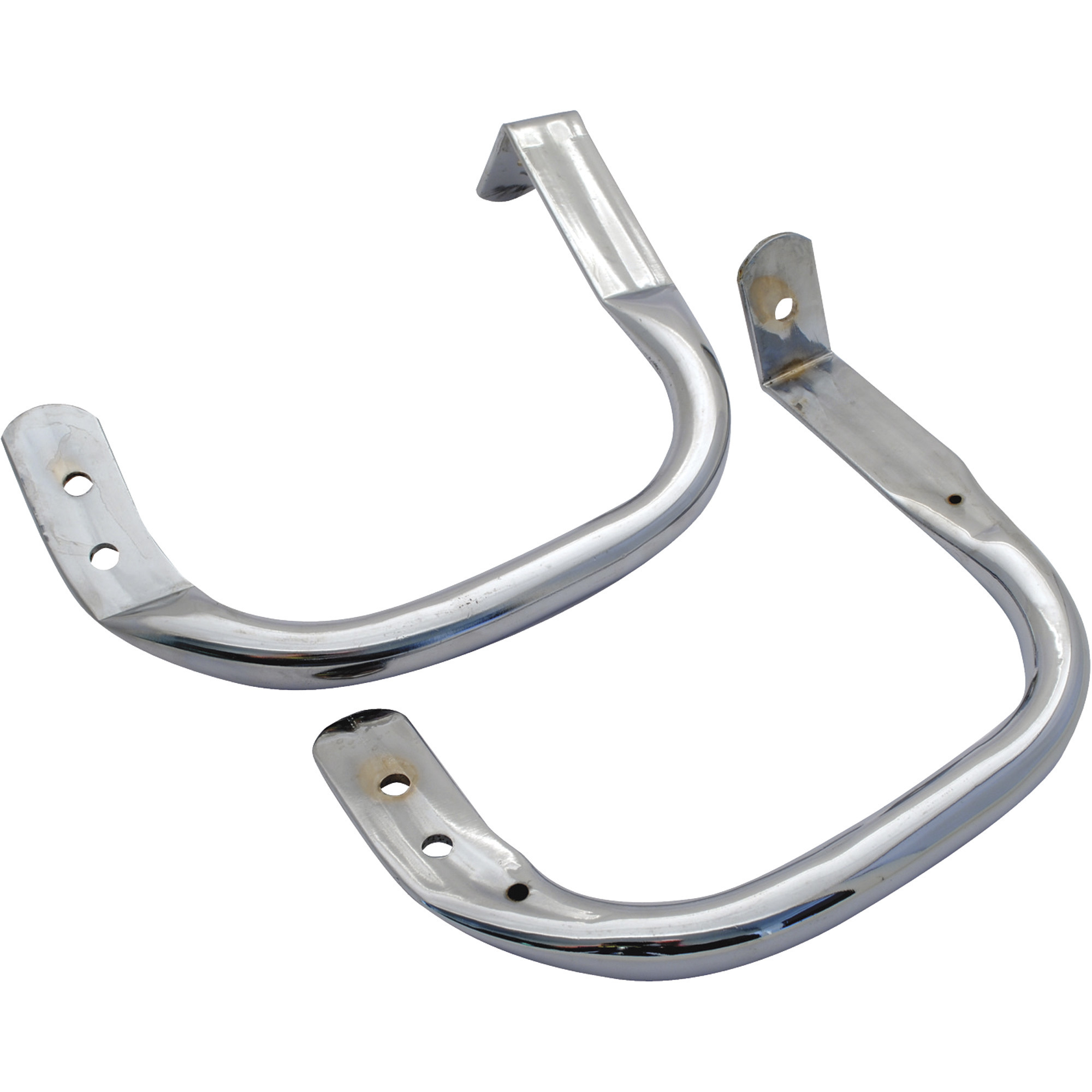 Vestil Fork Truck Hip Restraints - Chrome-Plated, Durable Construction, Model# LTS-HR