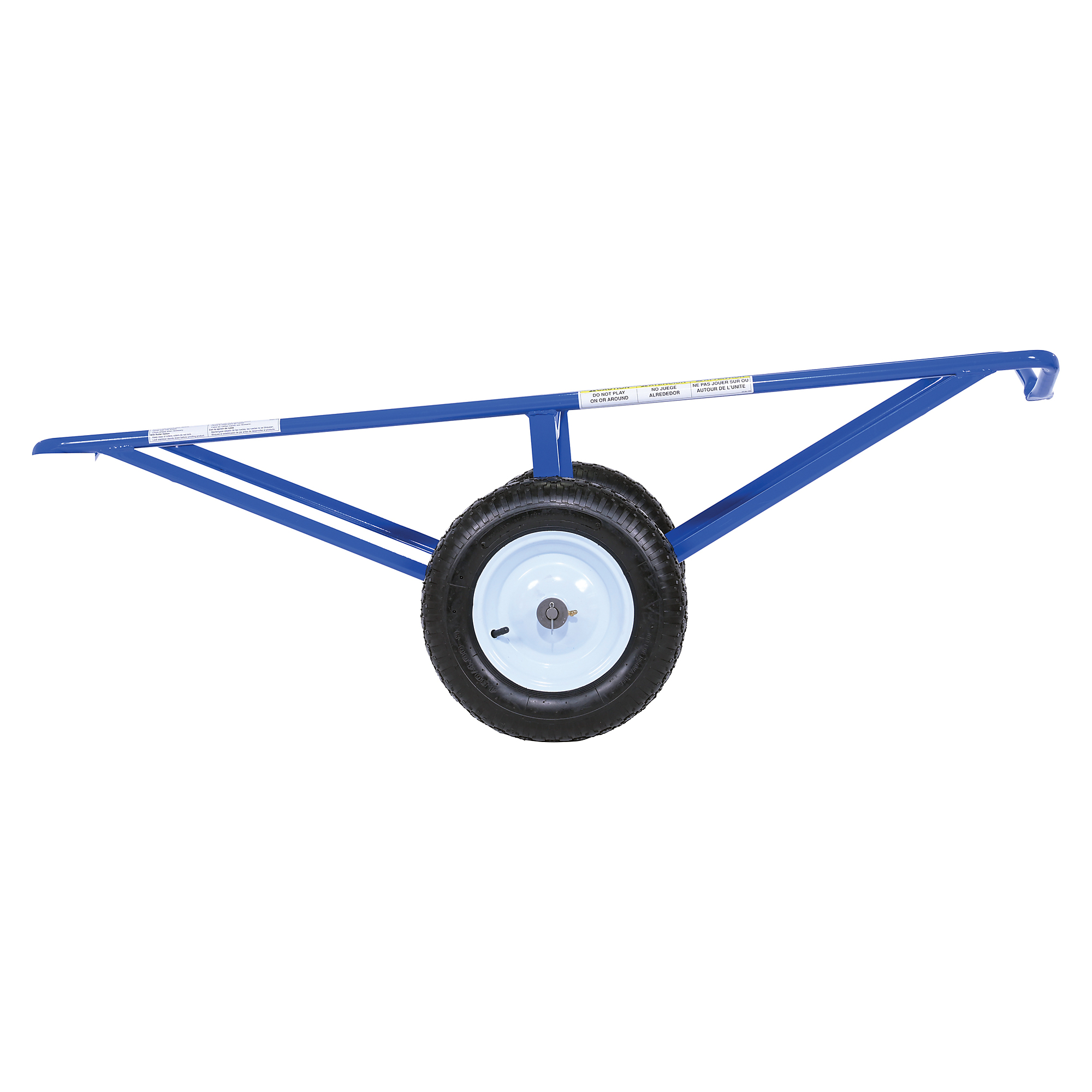 Vestil Portable Carpet Dolly - V-Groove Platform, Oversized Wheels ...