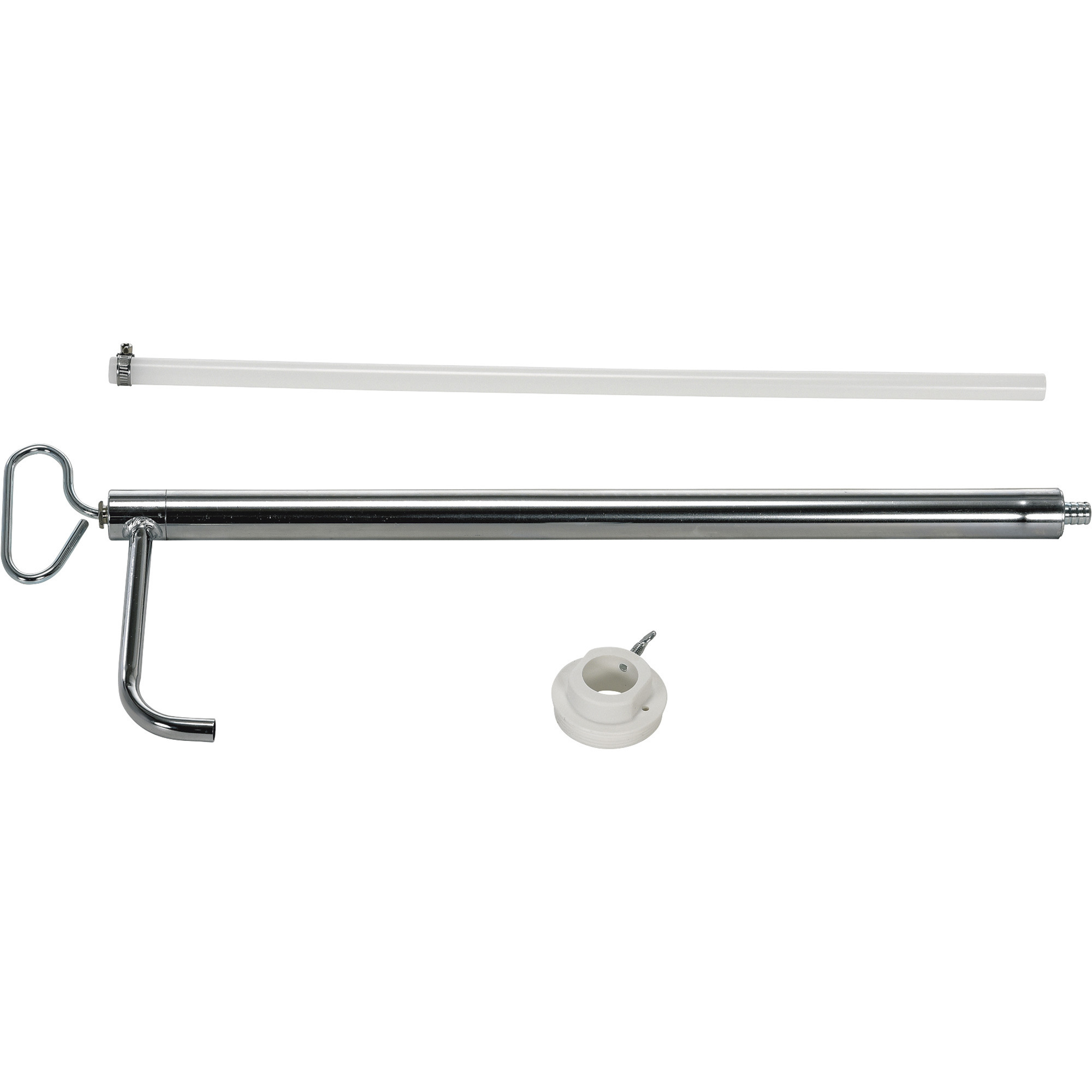Vestil Drum Hand Pump - 1in. Inlet, Steel, 8-Oz. Displacement, Model# PAIL-PST