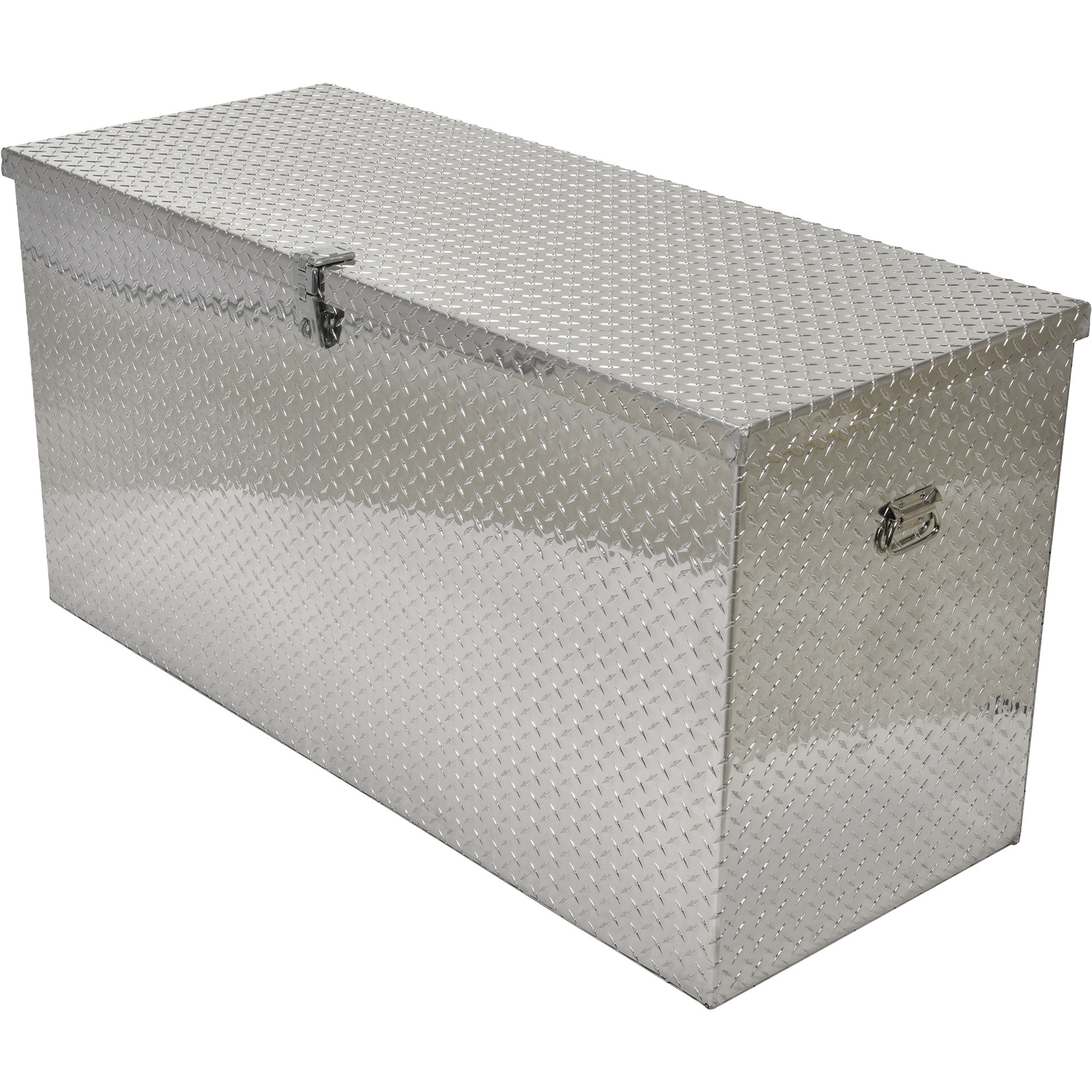 Vestil Aluminum Treadplate Portable Toolbox, 61 1/4 In.W X 25 7/8 In.D ...