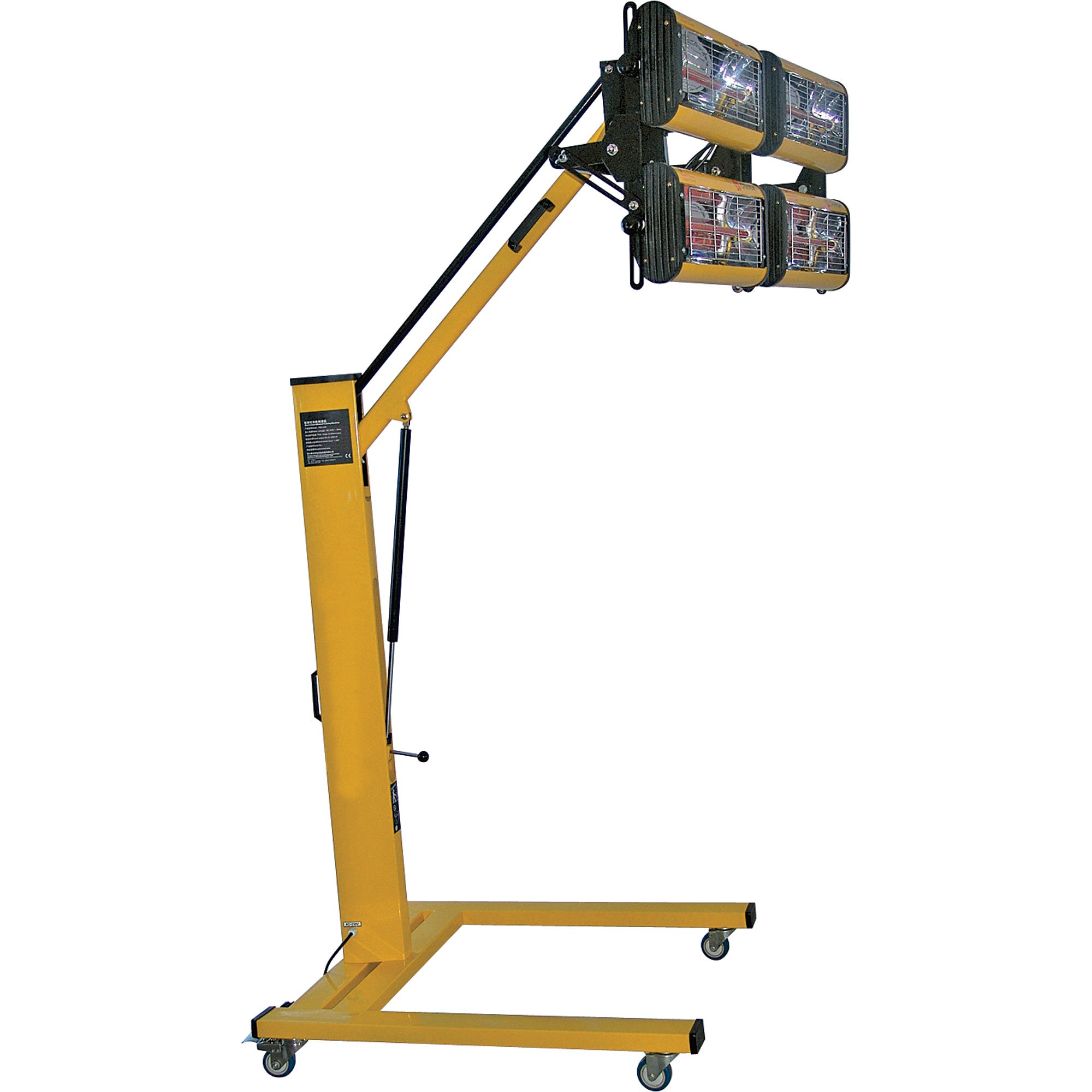 Vestil Portable Infrared Heater — 2,000 Watts, Height Adjustable, Model#  HEAT-S1 | Northern Tool