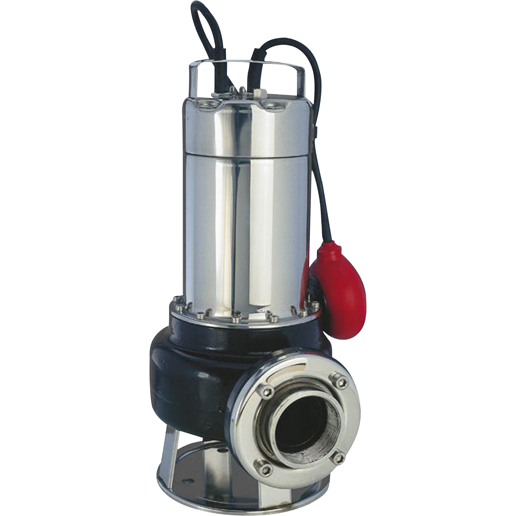 JMS-USA Sewage Water Pump, 5520 GPH, 1.3 HP, 2in. Ports, Model# JIGER 80F AUT MONO