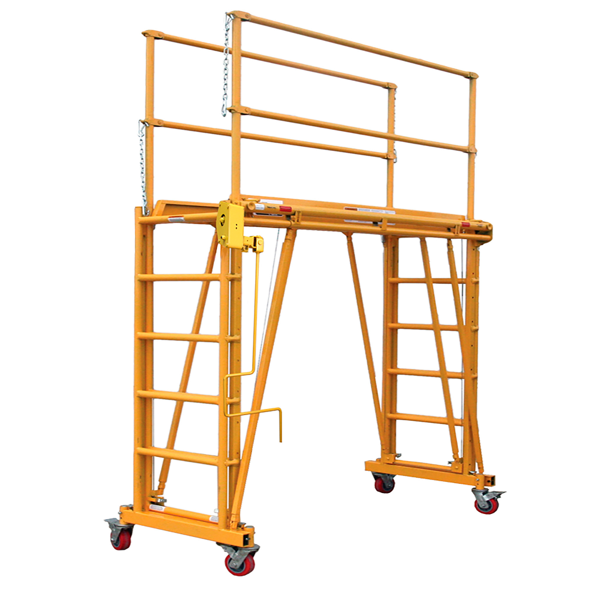 Tele-Tower Adjustable Work Platform, 550-Lb. Capacity, 18-24ft. Working Height, Model# 1101