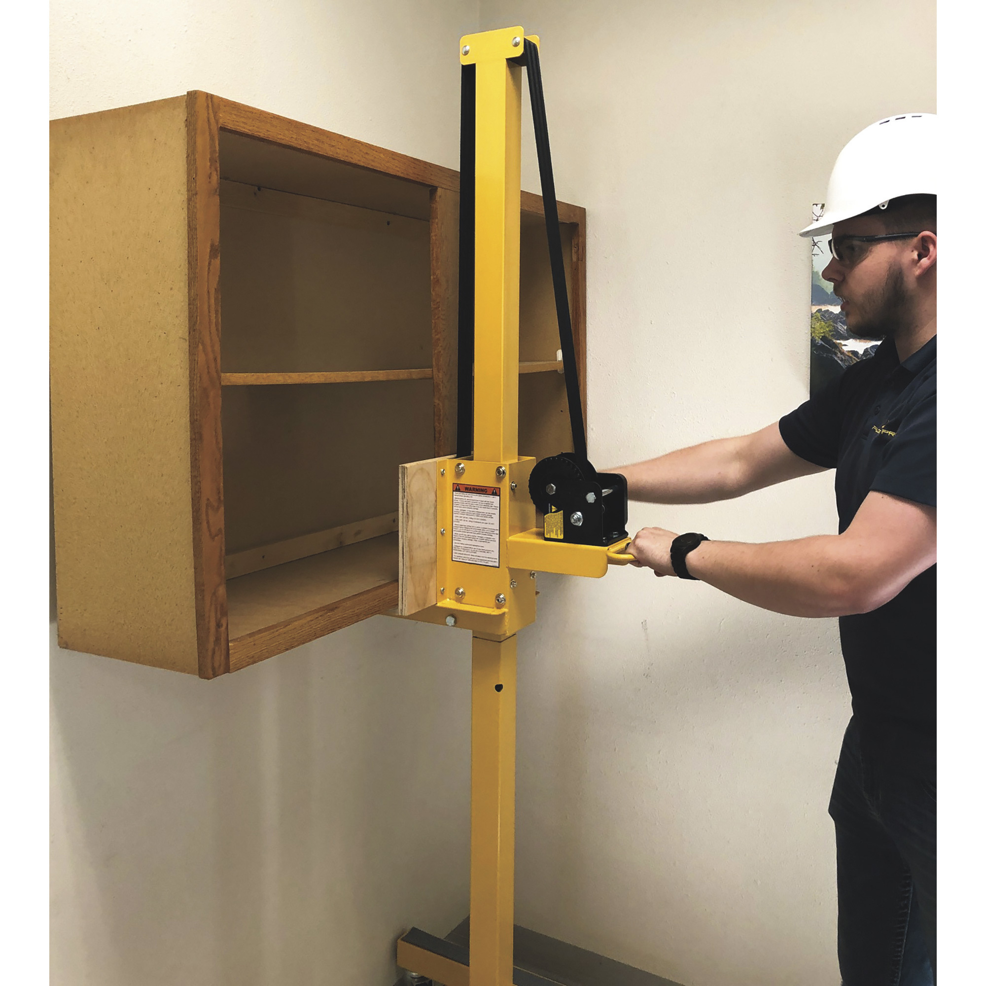 Cabinetizer Cabinet Lift, 300-Lb. Capacity, 6ft. Lift, Model