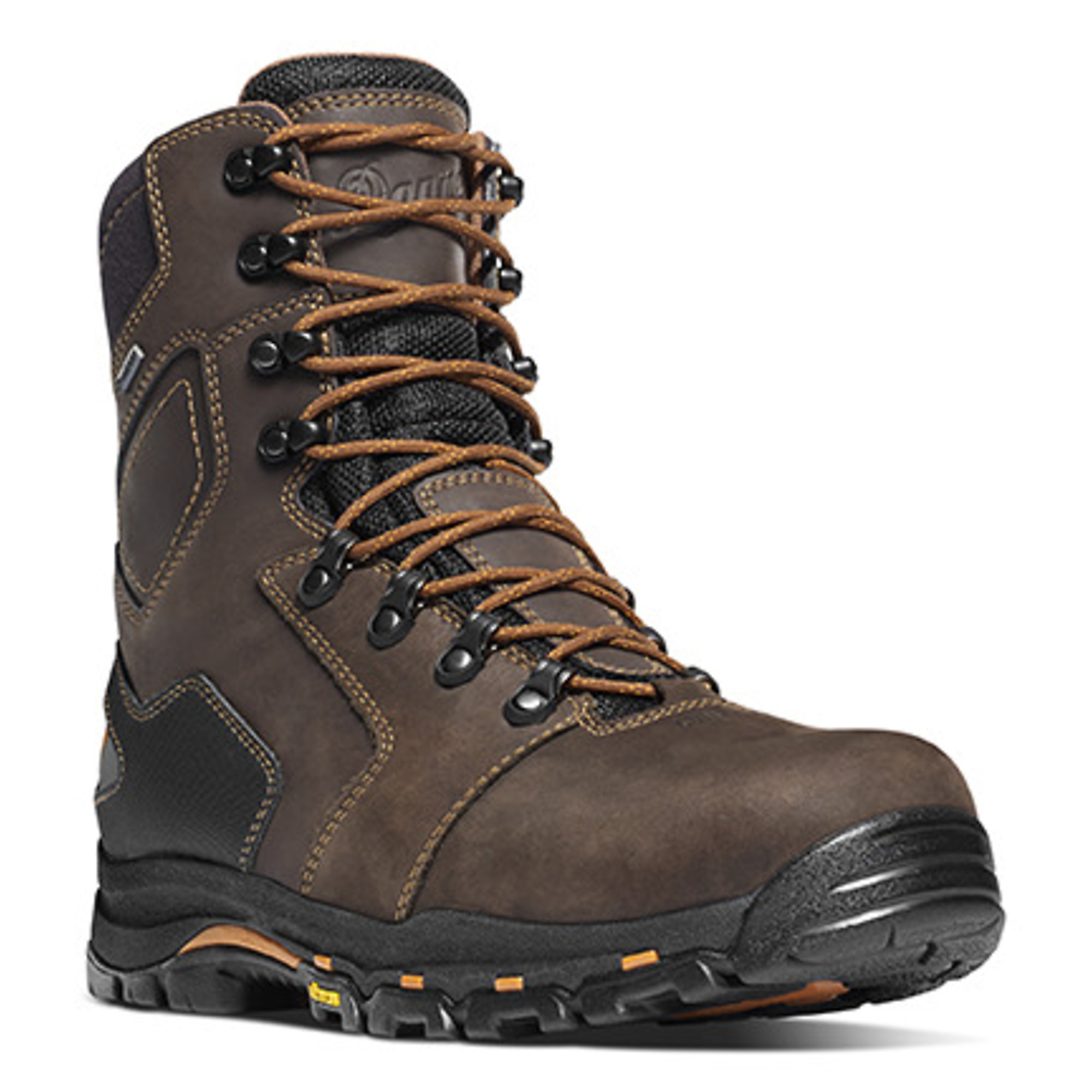 Danner Men s 8in. Vicious Gore Tex Waterproof Hiker Work Boots Brown Orange Size 13 Model 138667D Northern Tool