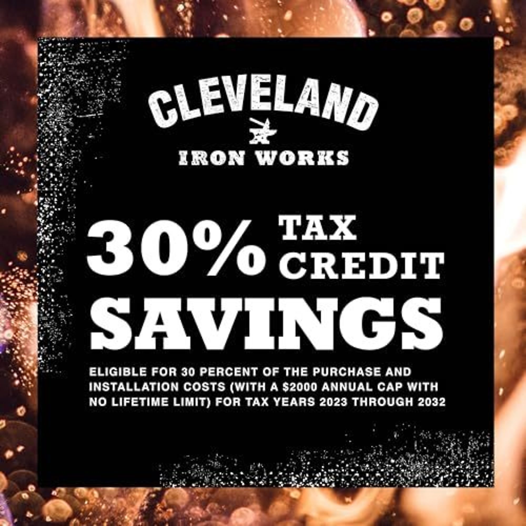 Cleveland Iron Works Pellet Stove with Smart Home Technology — 34,129