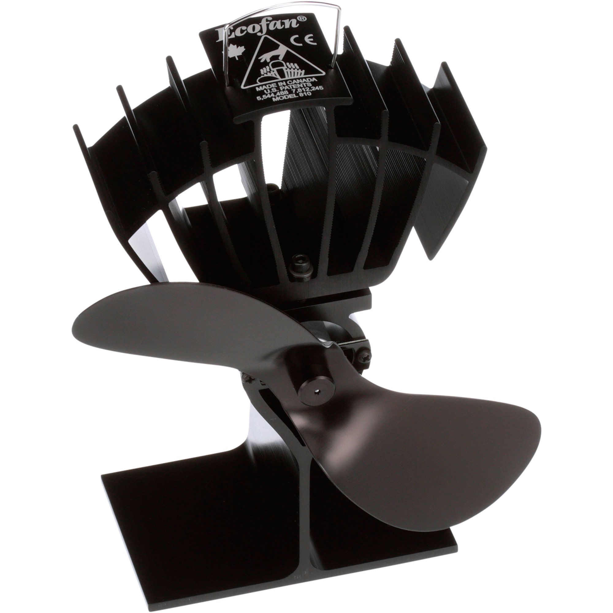 Ecofan UltrAir Heat-Powered Stove Fan For Wood Stoves — 125 CFM