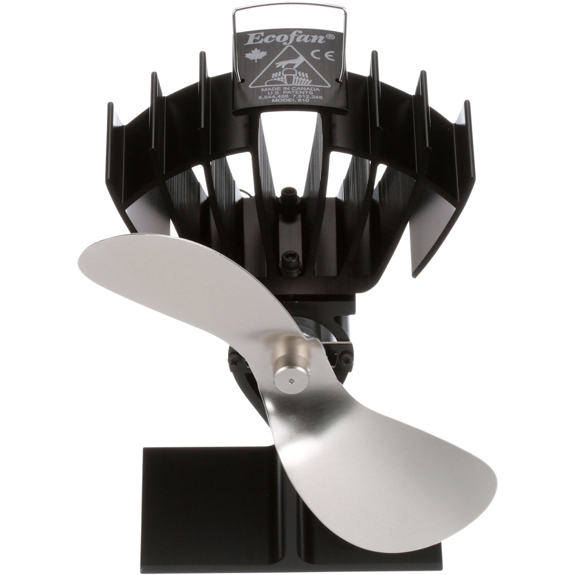 Ecofan UltrAir Heat-Powered Stove Fan For Wood Stoves — 125 CFM, Nickel,  Model# 810CAKBX Northern Tool