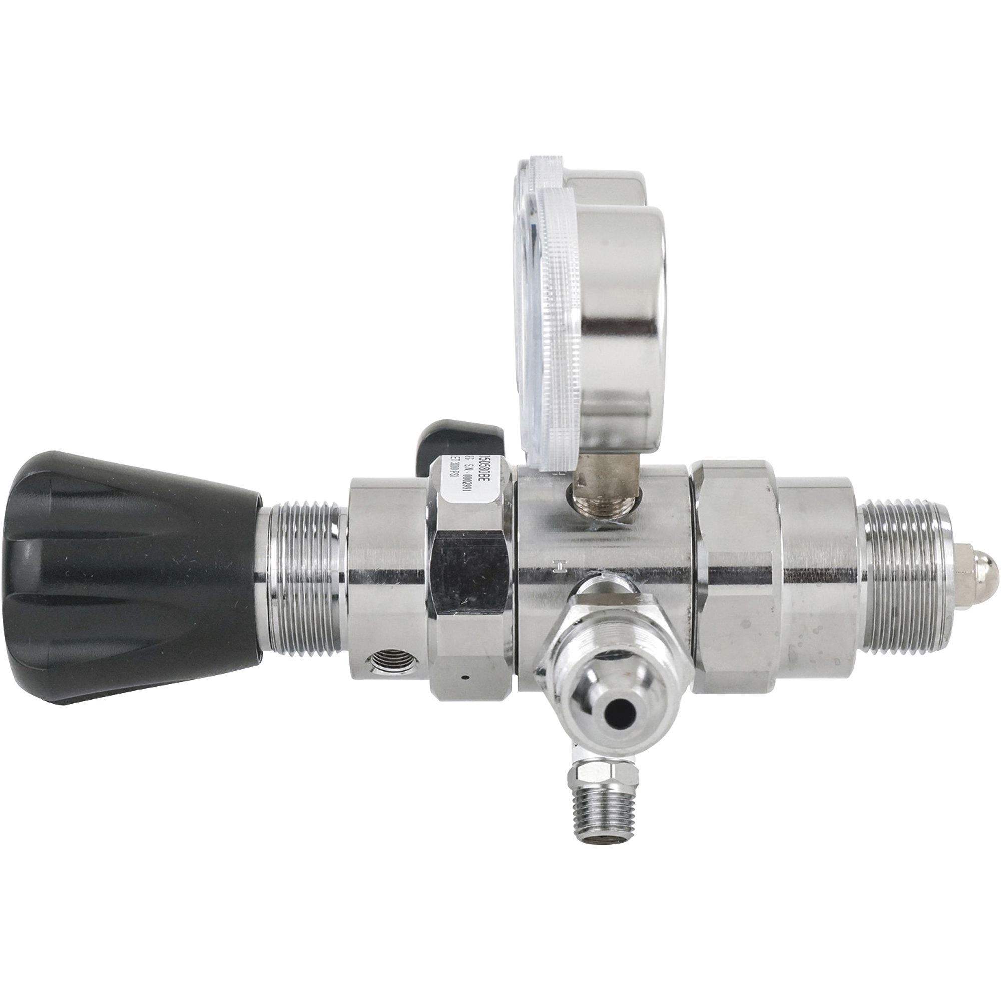 Harris Argon, Helium, Nitrogen Specialty Gas Lab Regulator, CGA 580 ...