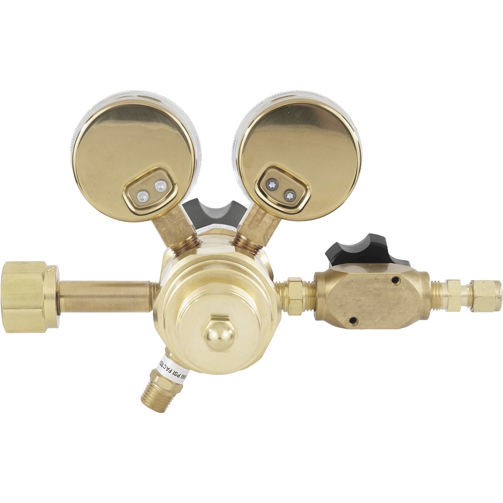 Harris Carbon Dioxide Specialty Gas Lab Regulator — CGA 320, Two-Stage ...