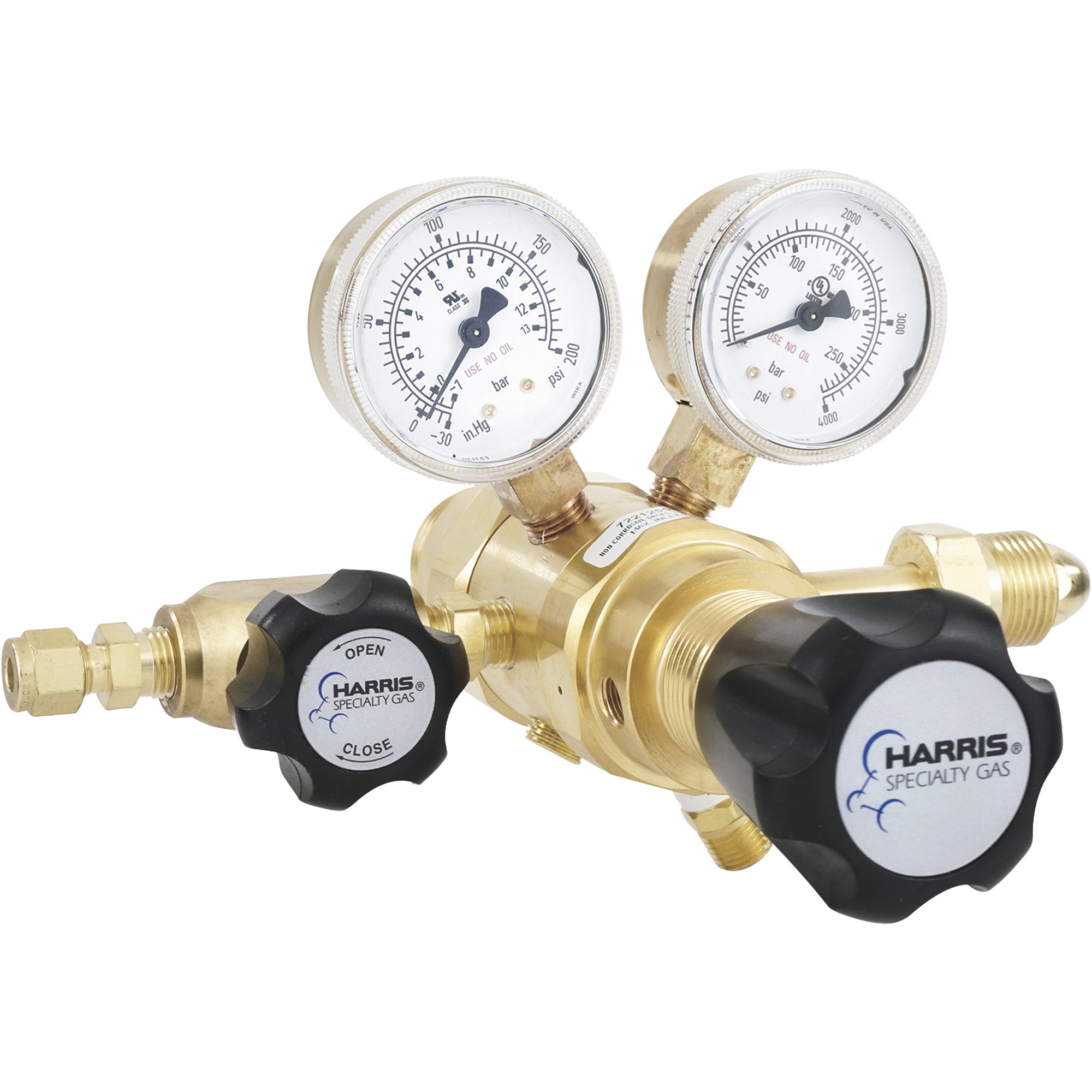 Harris Nitrogen, Helium, Argon Specialty Gas Lab Regulator — CGA 580 ...