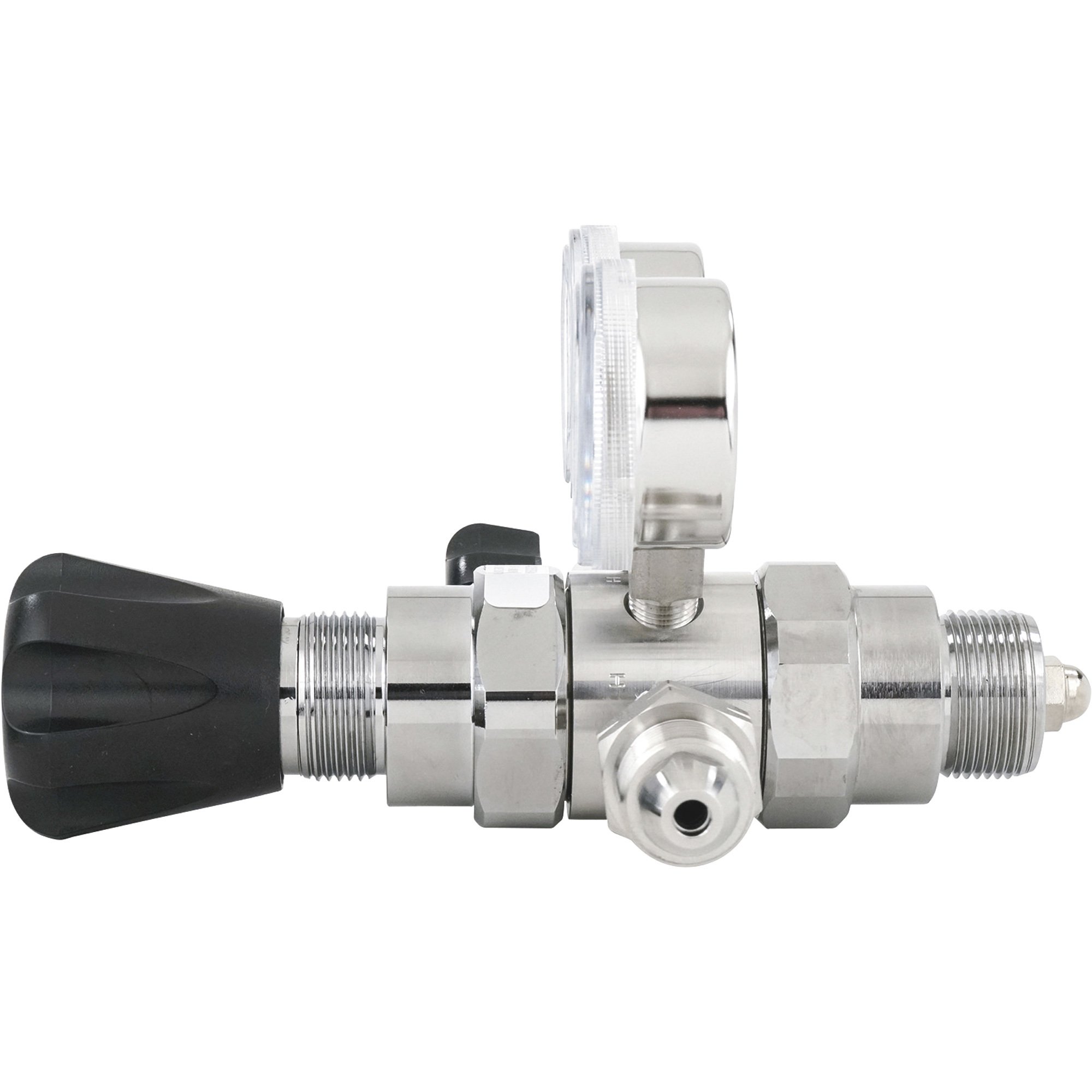 Harris Industrial Air Specialty Gas Lab Regulator — CGA 590, Two-Stage ...