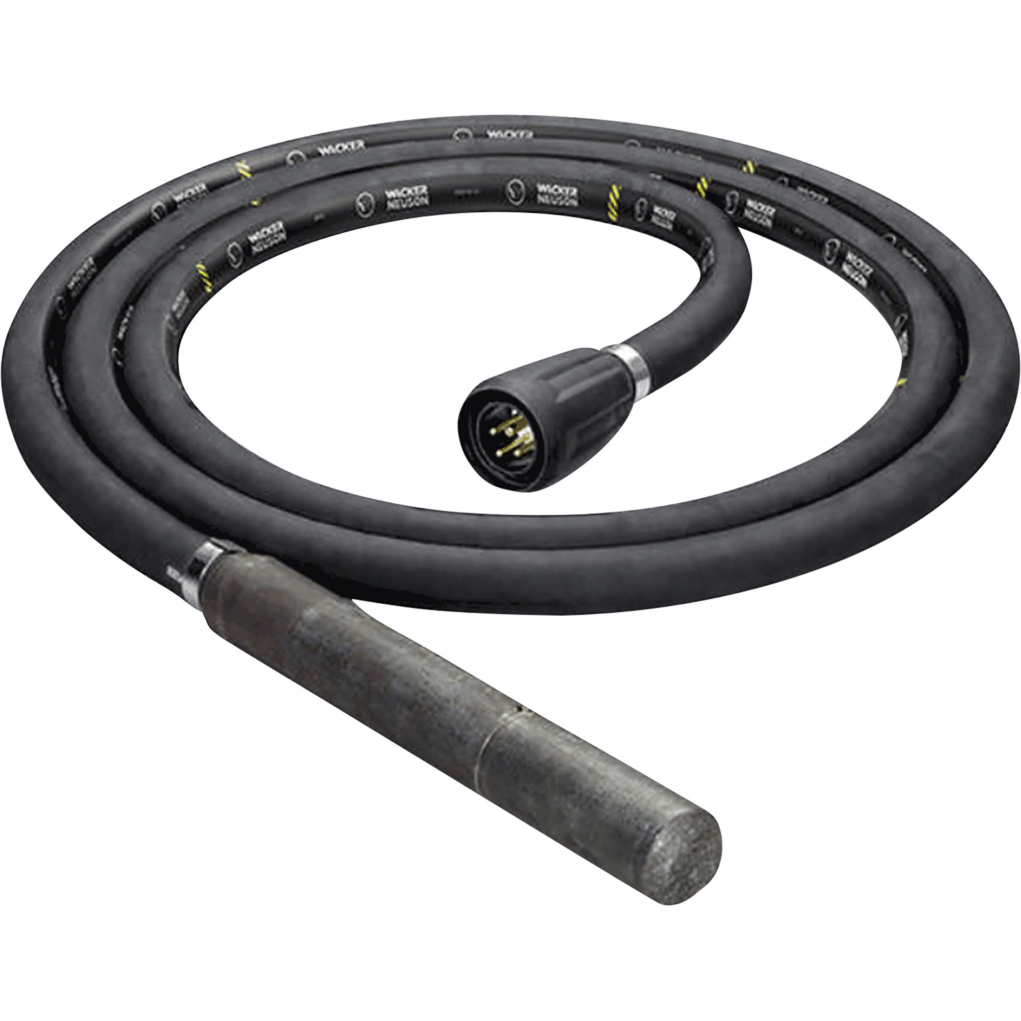 Wacker Neuson 32ft., 2.6 HD Concrete Vibrator Component with Rubber Nose Cap, Model# IRFLEX 60/120/10HR/5100034274, For Use with FUflex4 Power Unit, Model 5100025403