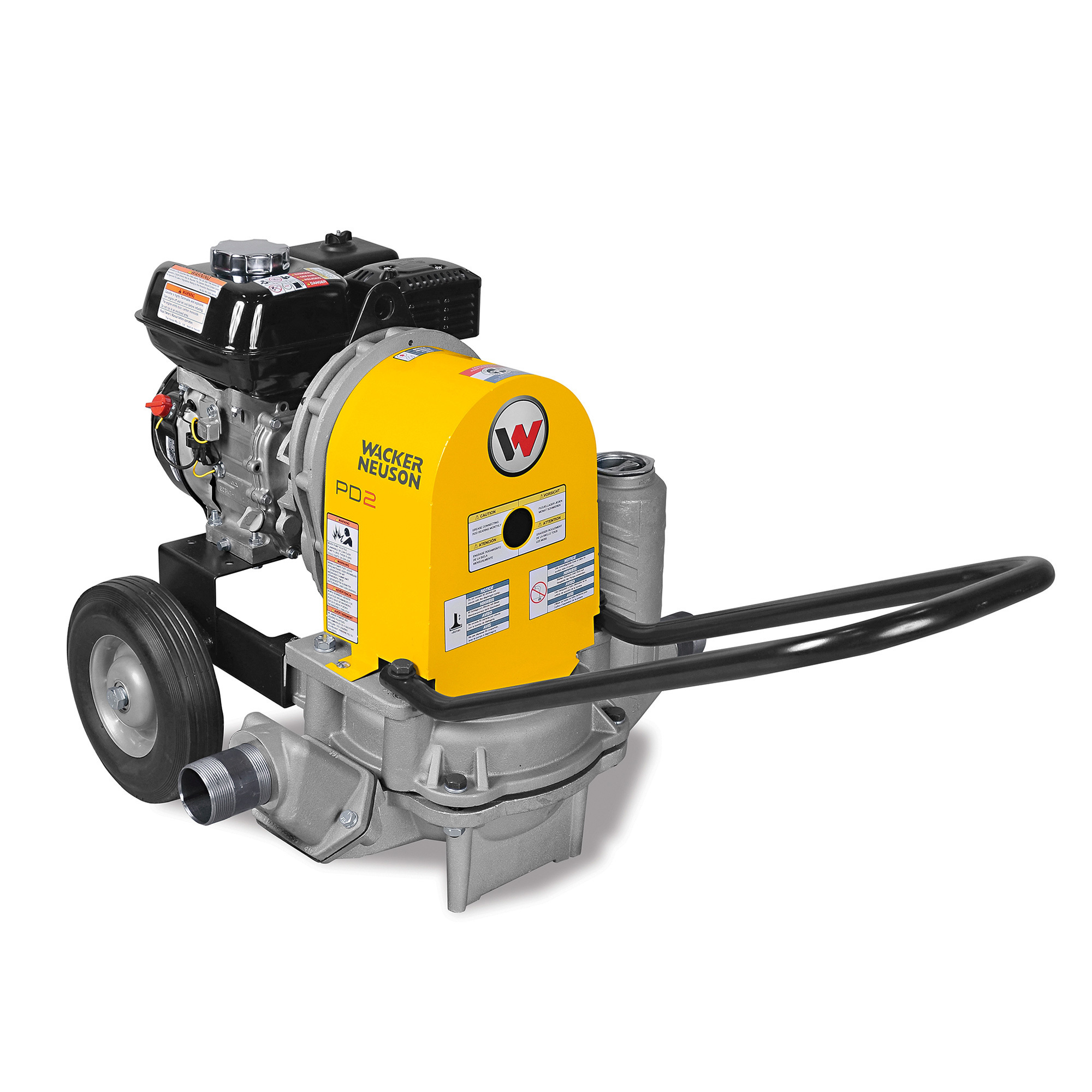 Wacker Neuson Diaphragm Pump, 3000 GPH, Honda Engine, 2in. Ports, Model# PDT2A