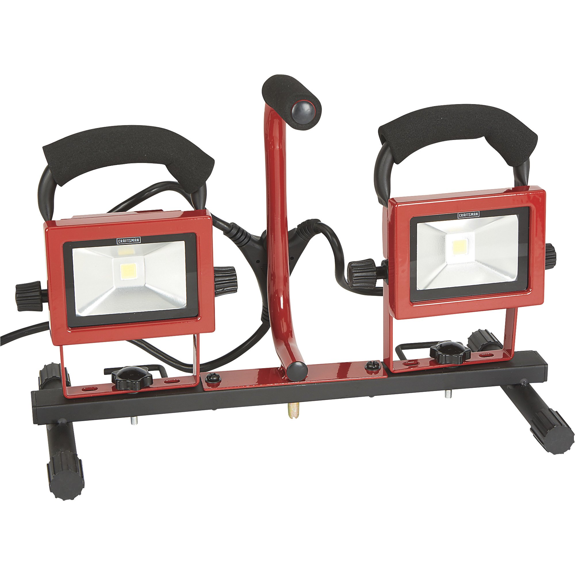 Craftsman Dual Head LED Light Portable Work Light — 1500 Lumens