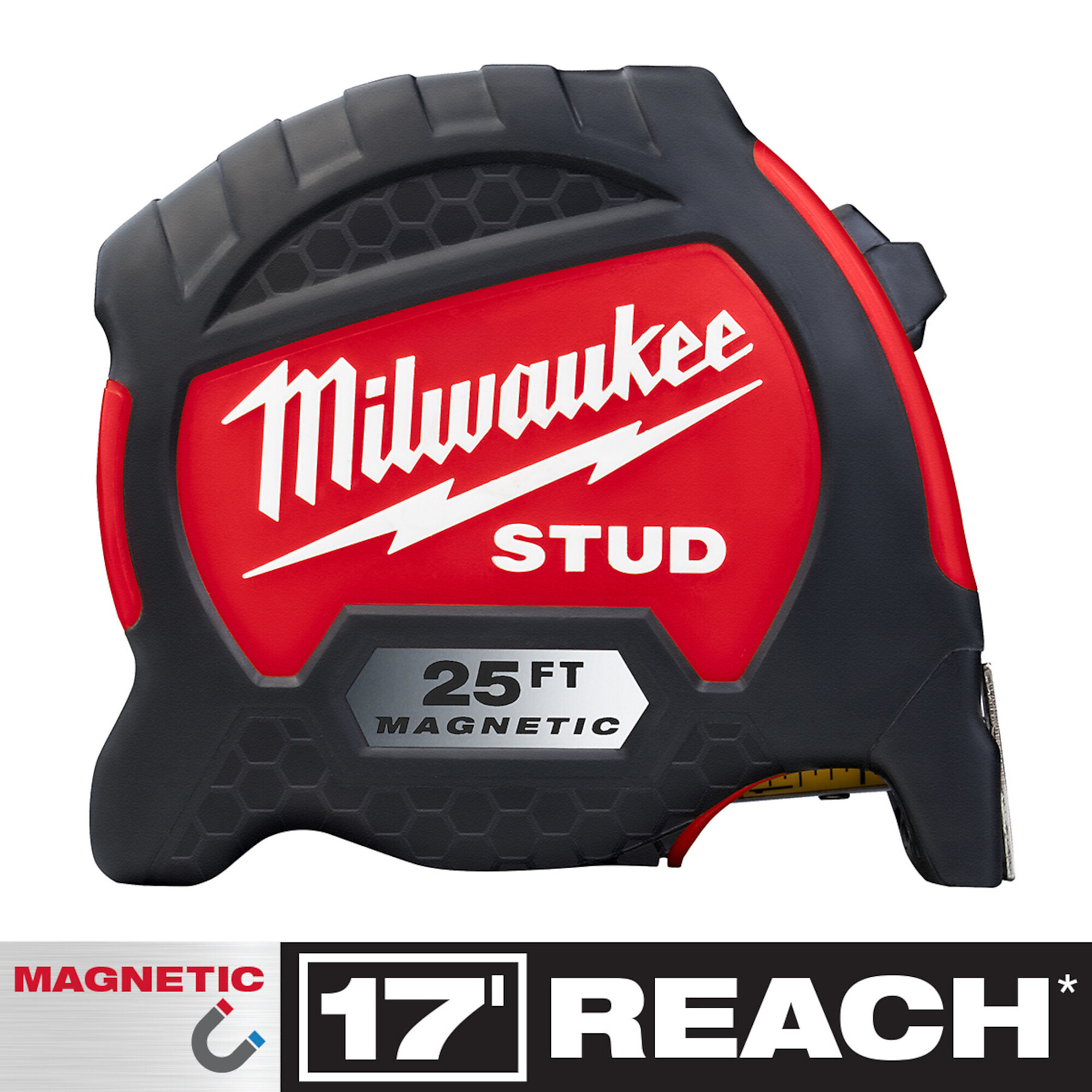 Milwaukee 25ft. Stud Magnetic Tape Measure Model 48 22 9725M Northern Tool
