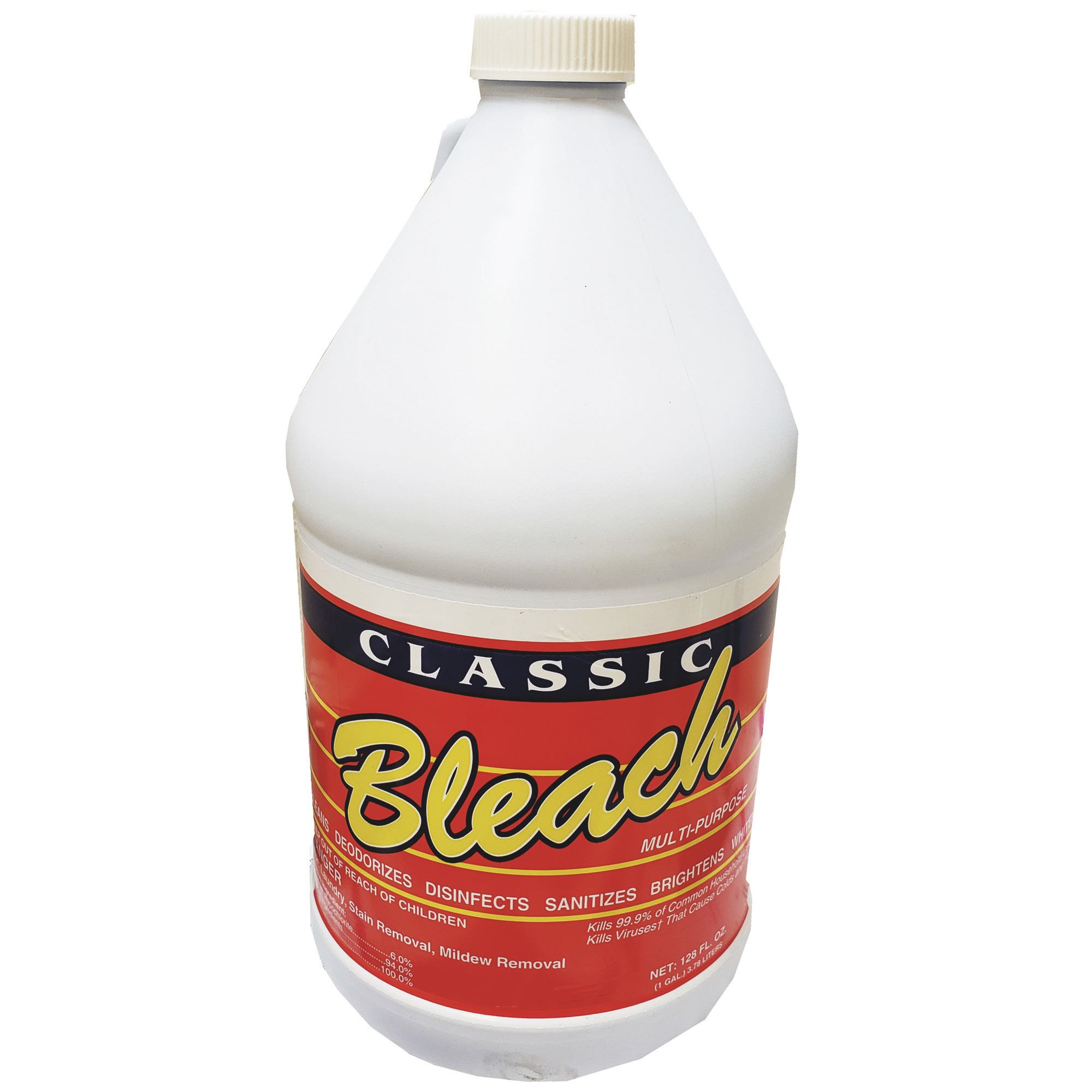 Great Value Cleaning Bleach, 128 fl oz 