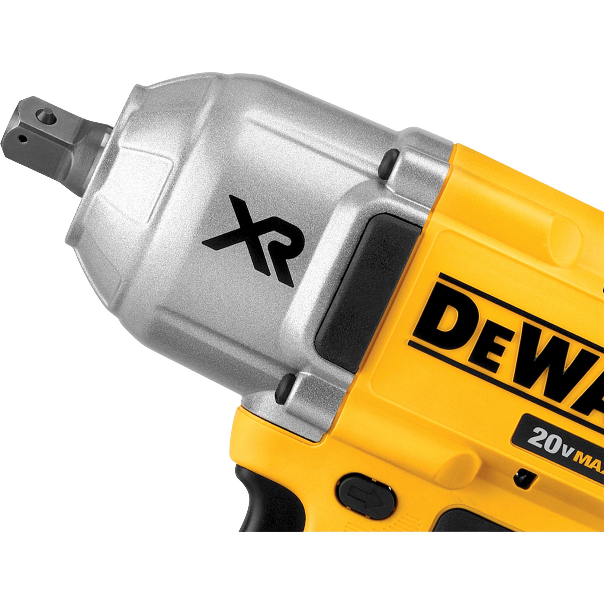 DEWALT 20V MAX XR Brushless High-Torque Impact Wrench Kit — 1/2in