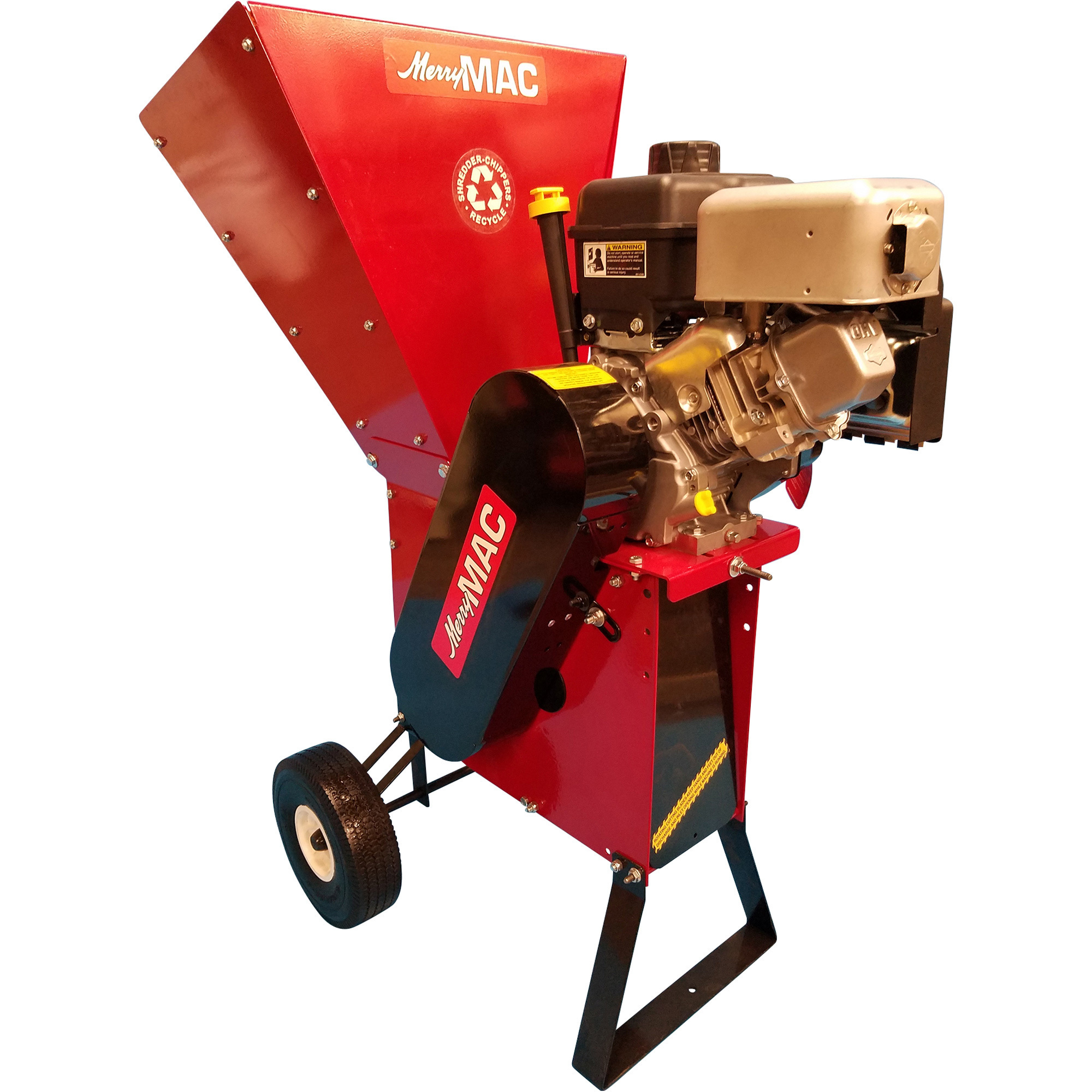 MerryMac Wood Chipper/Shredder, 250cc Briggs & Stratton XR Professional
