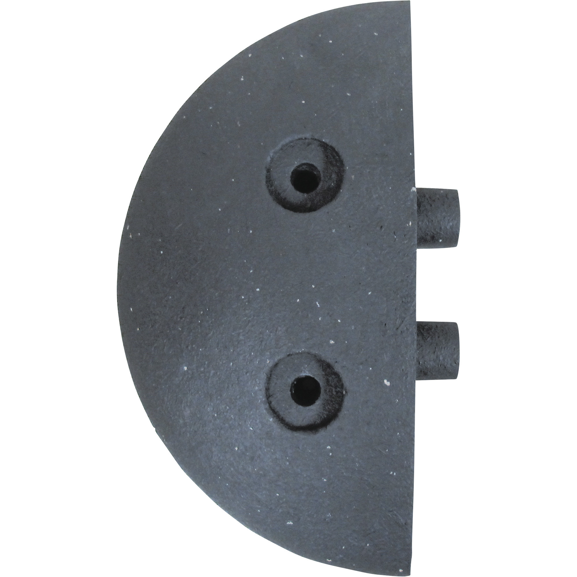 Plasticade End Cap for Speed Bump, Single Cap, 12in.L x 12in.W x 2 5/8in.H, Model# SBECN