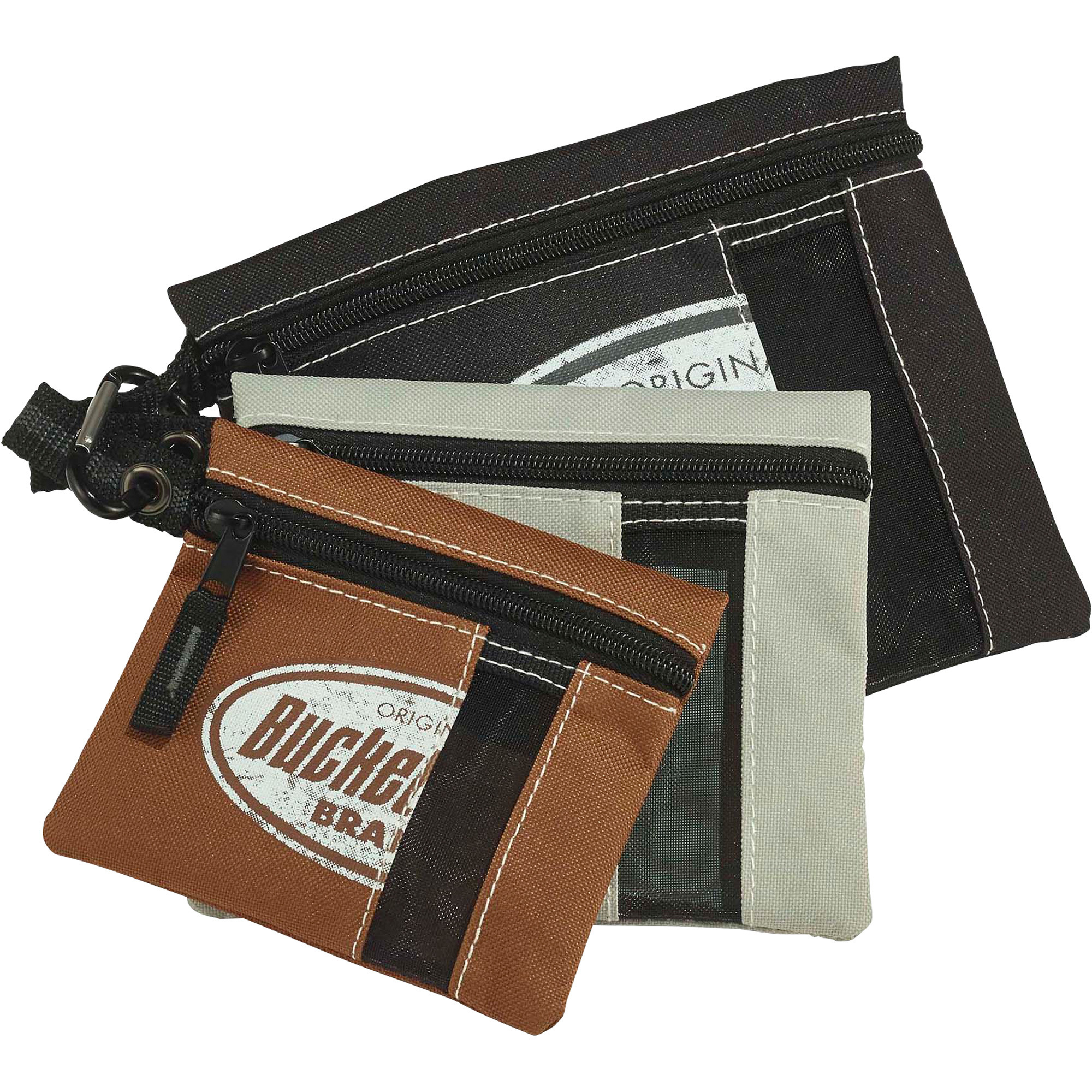Bucket Boss Poly Zipper Bags, 3-Pc., Model# 25200