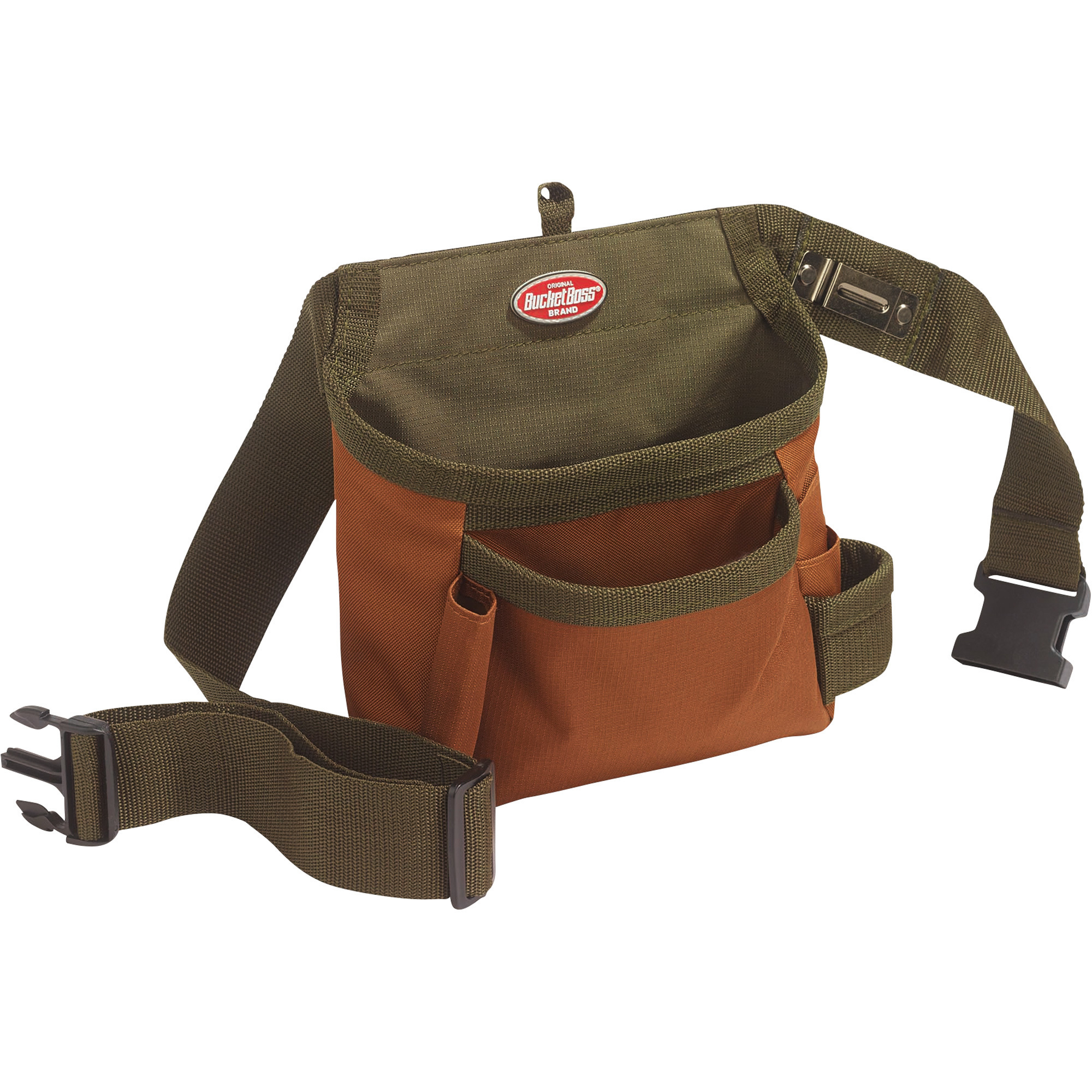 Bucket Boss Handyman's Holster,  11 1/2in.W x 4 1/2in.D x 11 1/4in.H, Model# 50300