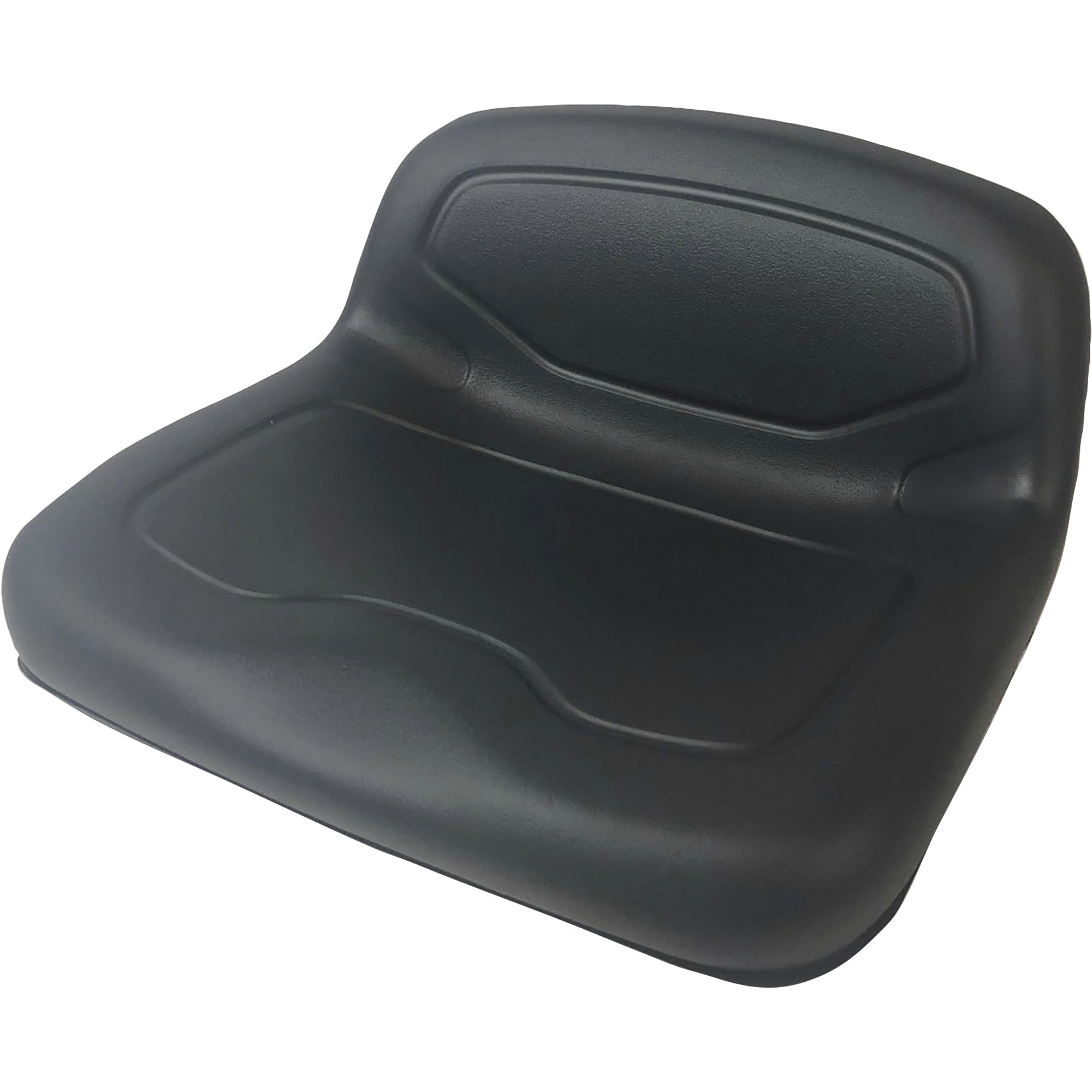 Milsco Lowback Lawn/Garden Mower Seat — Black, Model TS3300 Northern
