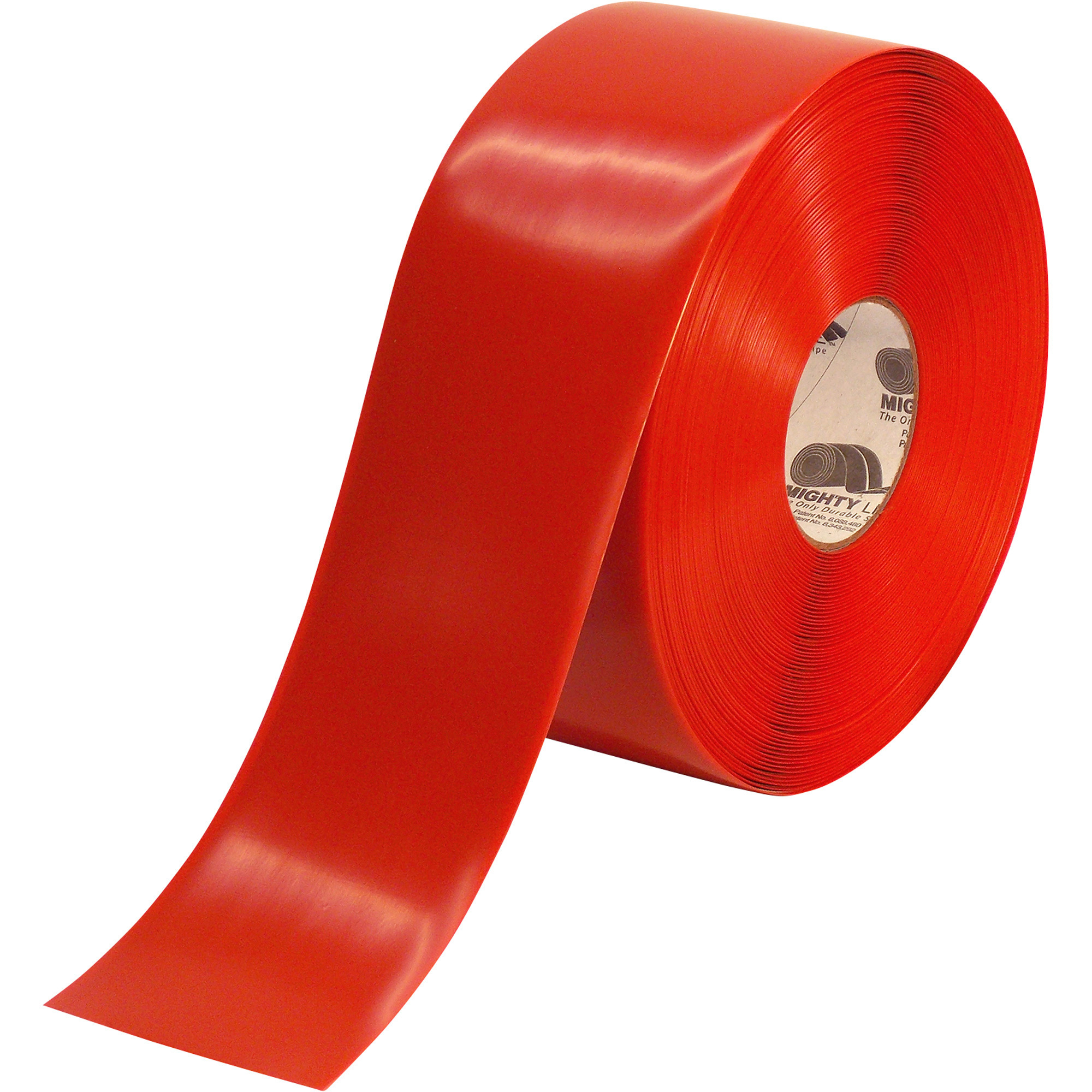 Mighty Line Industrial Floor Marking Tape — Red, 4in. x 100ft. Roll ...