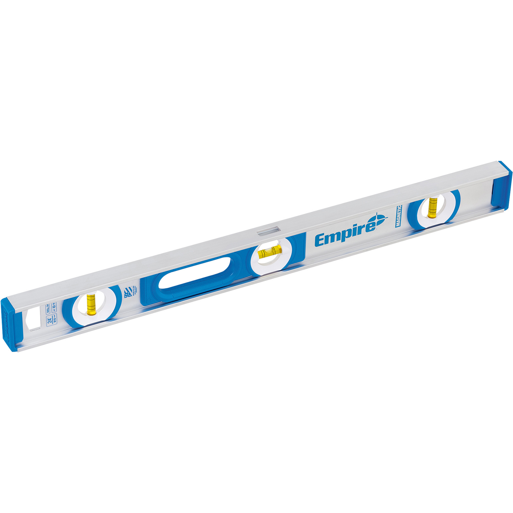 Empire 500 Series I-Beam Magnetic Aluminum Level, 24in., Model# 500M.24 ...