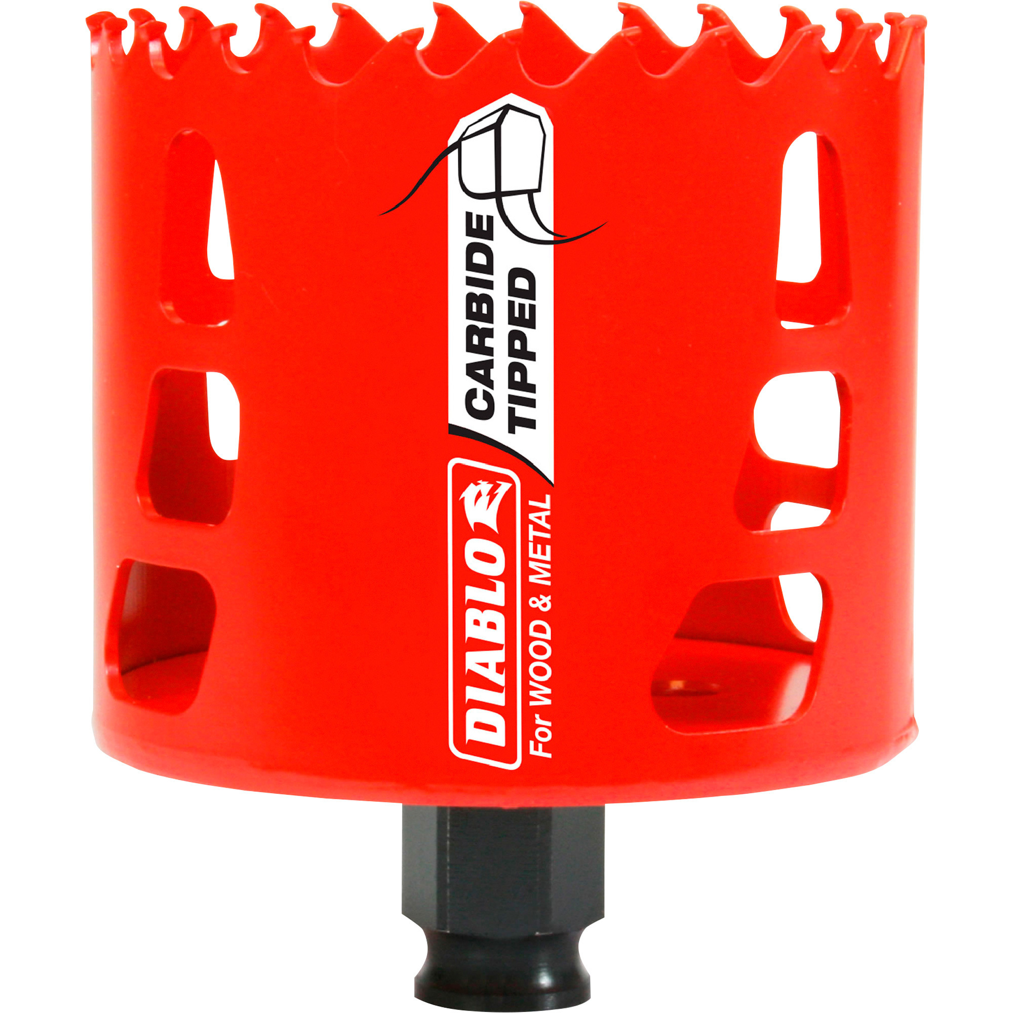 Diablo Carbide-Tipped General-Purpose Hole Saw, 4 3/4in., Model# DHS4750CT