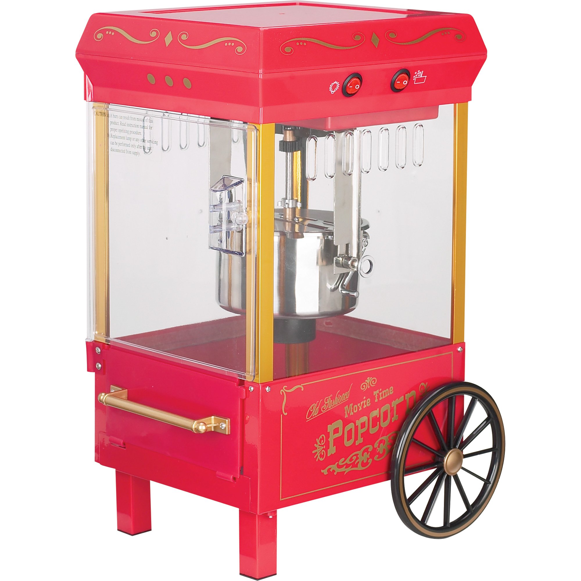 Nostalgia Electrics Kettle Popcorn Machine, Model# KPM-508