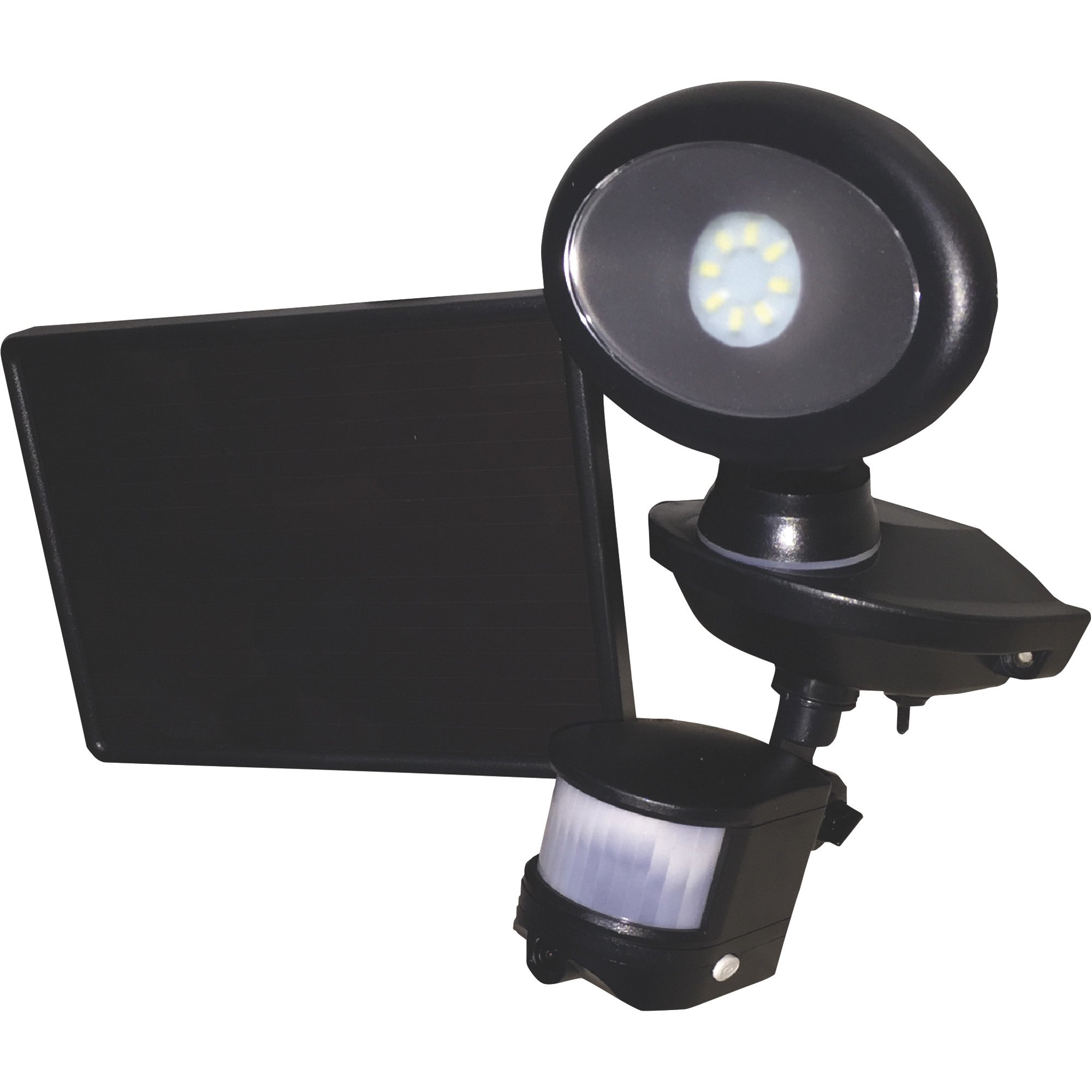 Maxsa Innovations Motion-Activated Solar Security Video Camera with Spotlight
