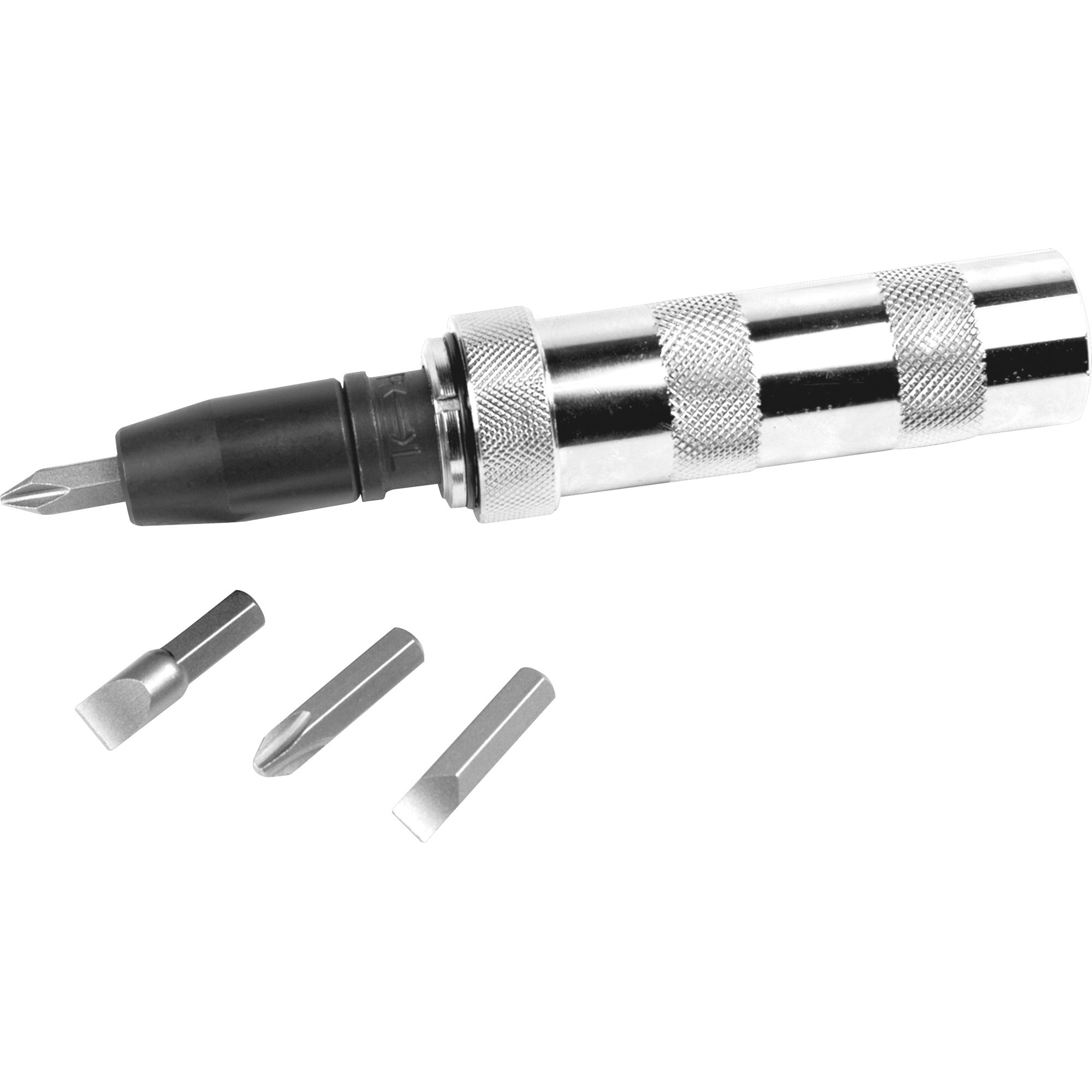 Performance Tool 3/8in. Impact Driver with 4 Bits, Model# W2500P ...