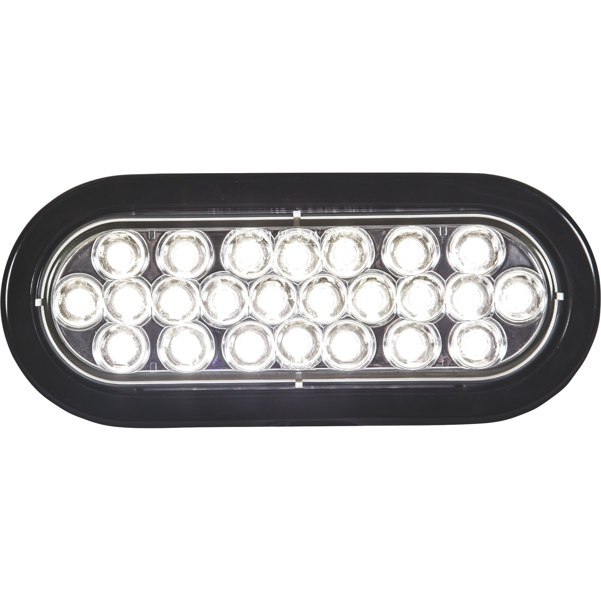 Buyers Products Company Recessed LED Semi-Truck Warning Light — 6in. Oval