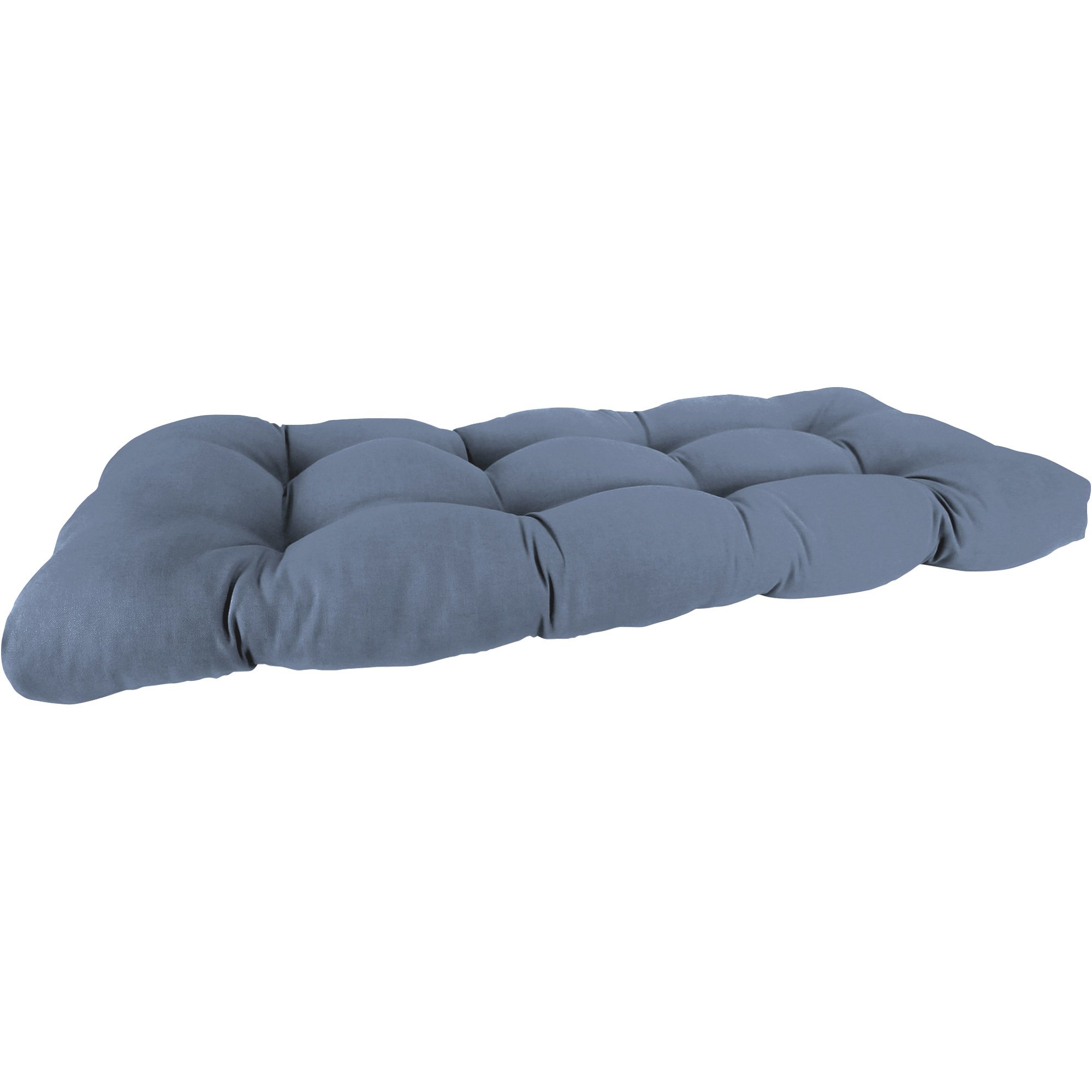 Jordan Manufacturing 44in. Wicker Settee Cushion, Acrylic