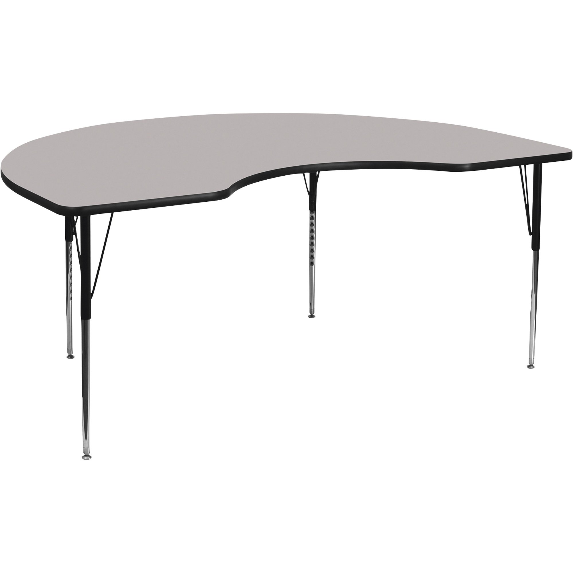 Flash Furniture Kidney-Shaped Activity Table