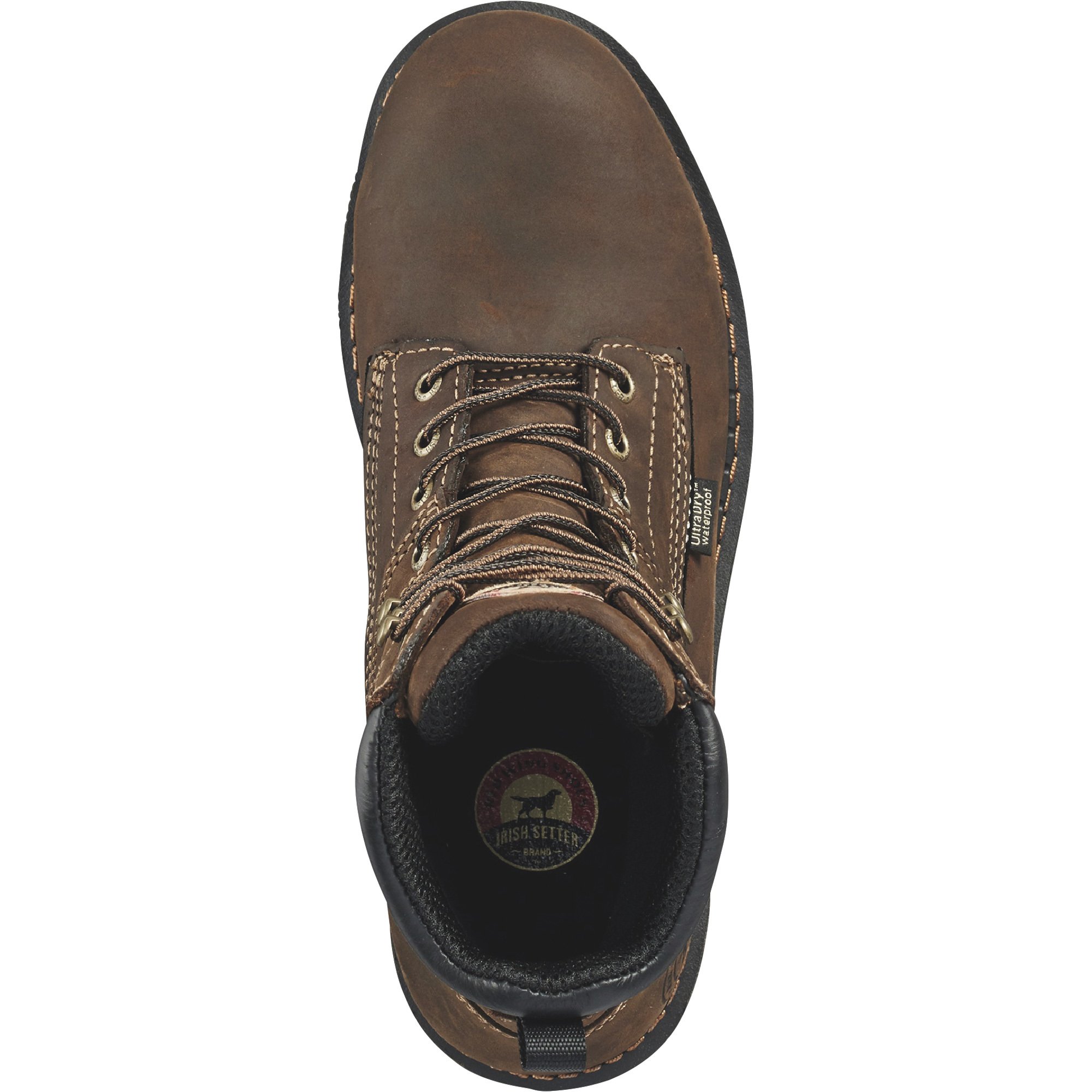 Irish Setter Ramsey Men s 8in. Waterproof Aluminum Toe EH Work Boots With 400g PrimaLoft Insulation Brown Size 8 1 2 Wide Northern Tool