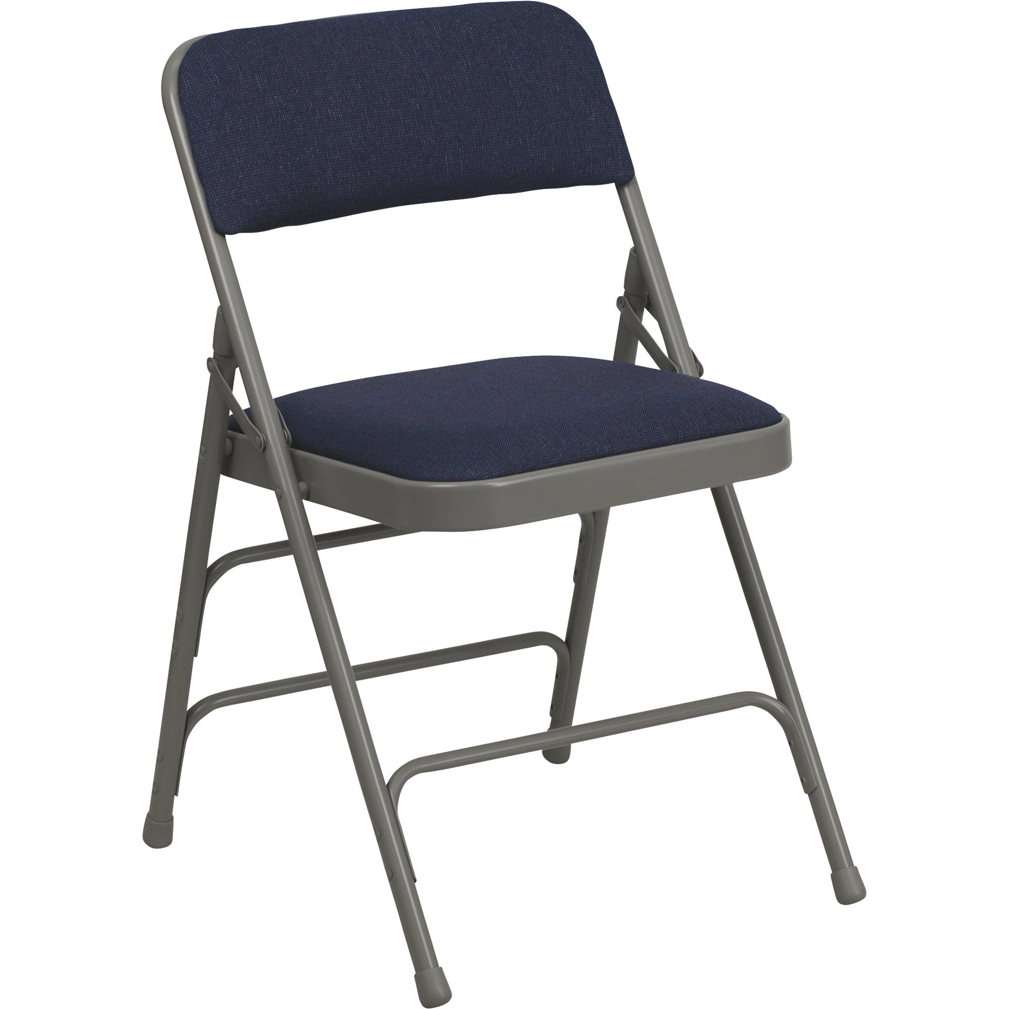 Flash Furniture Vinyl Metal Folding Chair with 1" Padded Seat