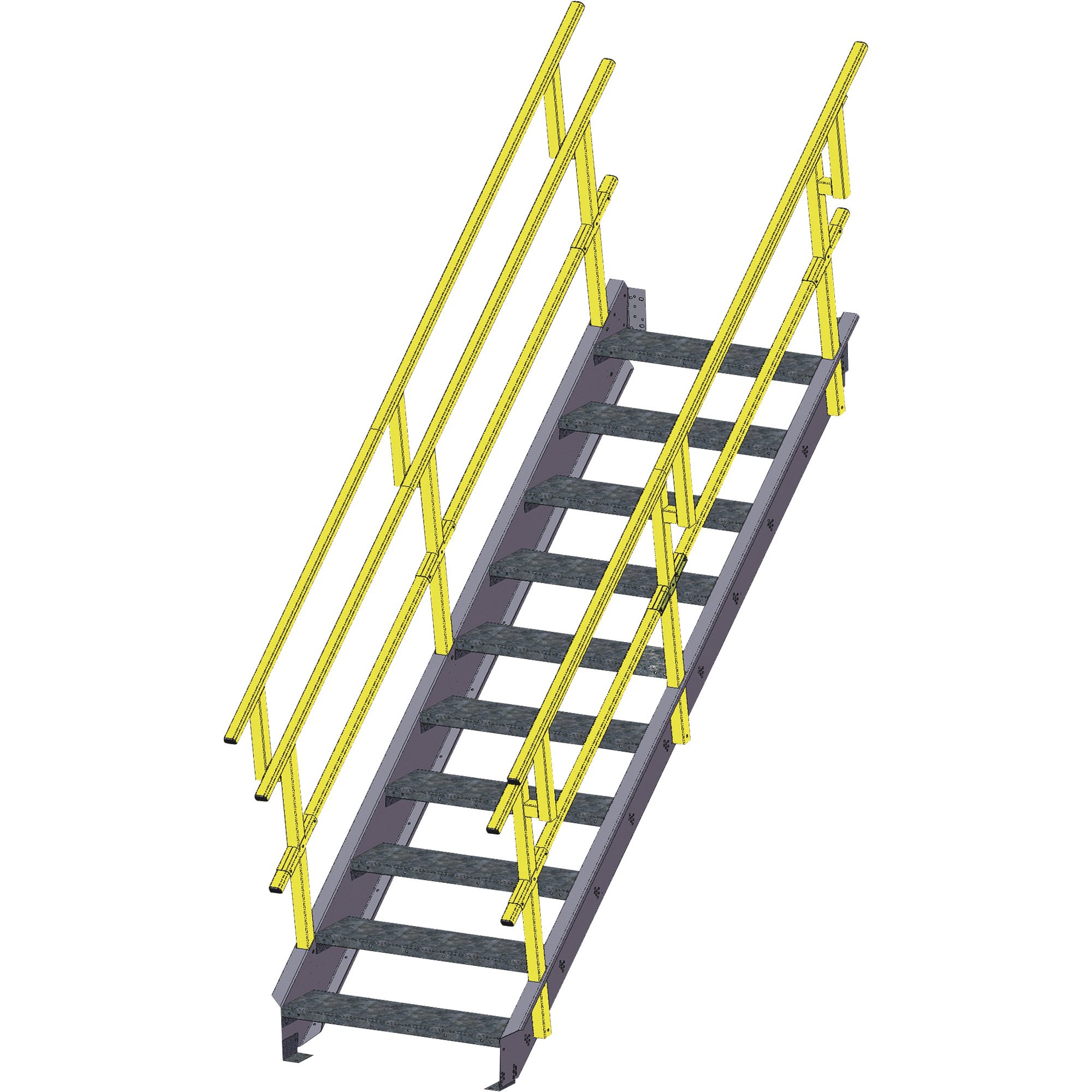 Equipto Industrial Steel Stairway