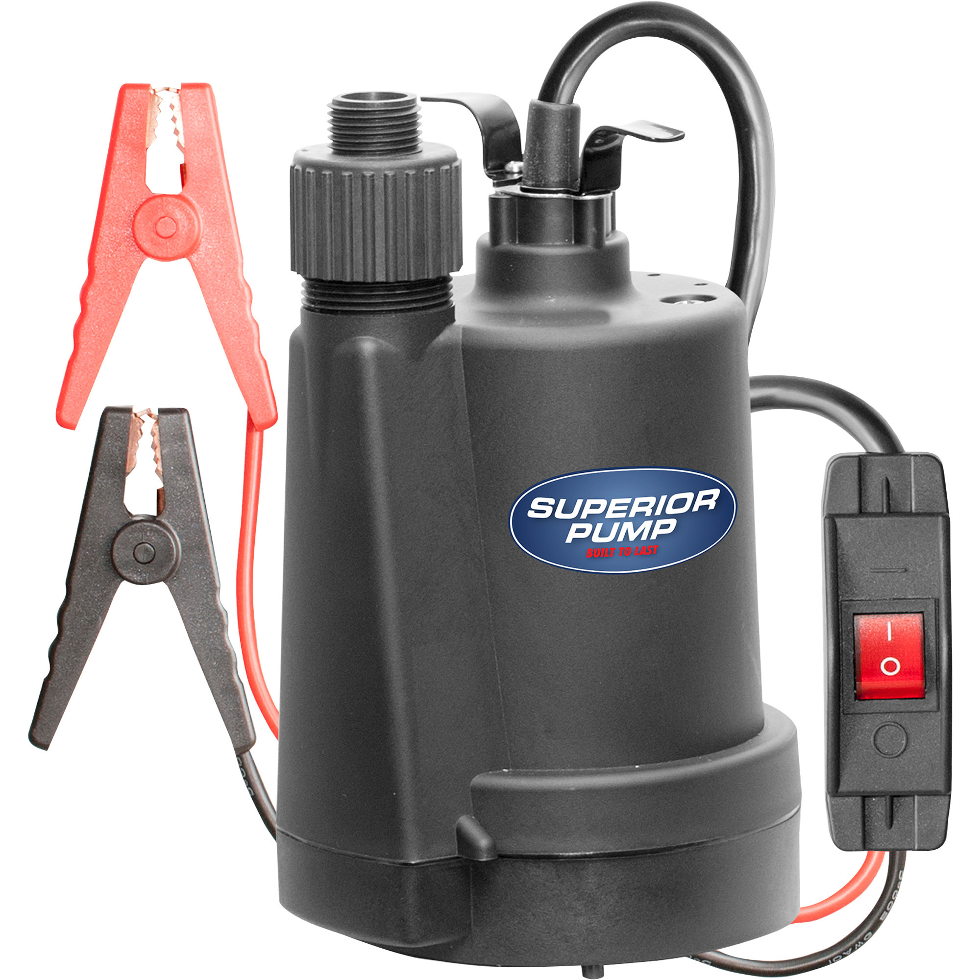 Superior Pump 12 Volt Submersible Utility Pump, 1380 GPH, Model# 91012