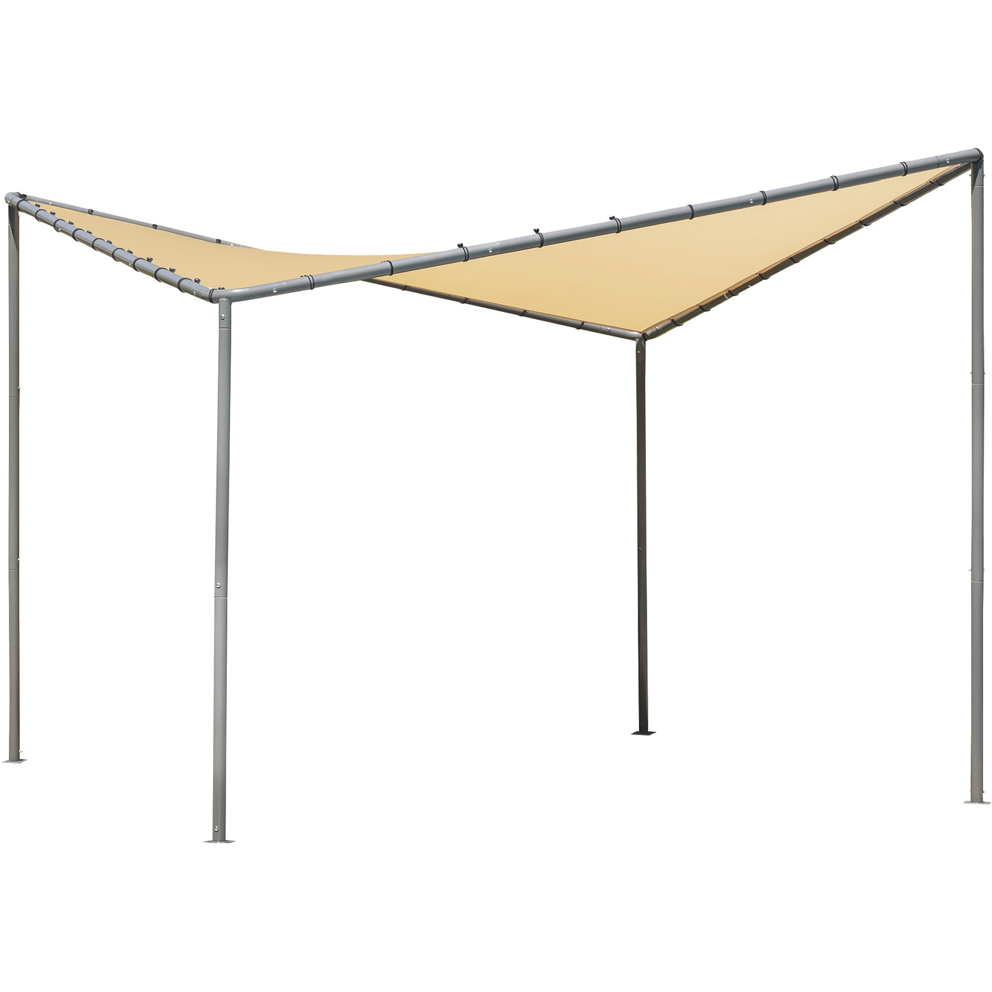 ShelterLogic Del Ray Canopy - 10ft. x 10ft. x 8.5ft., Tan, Water-Resistant, Model# 22514