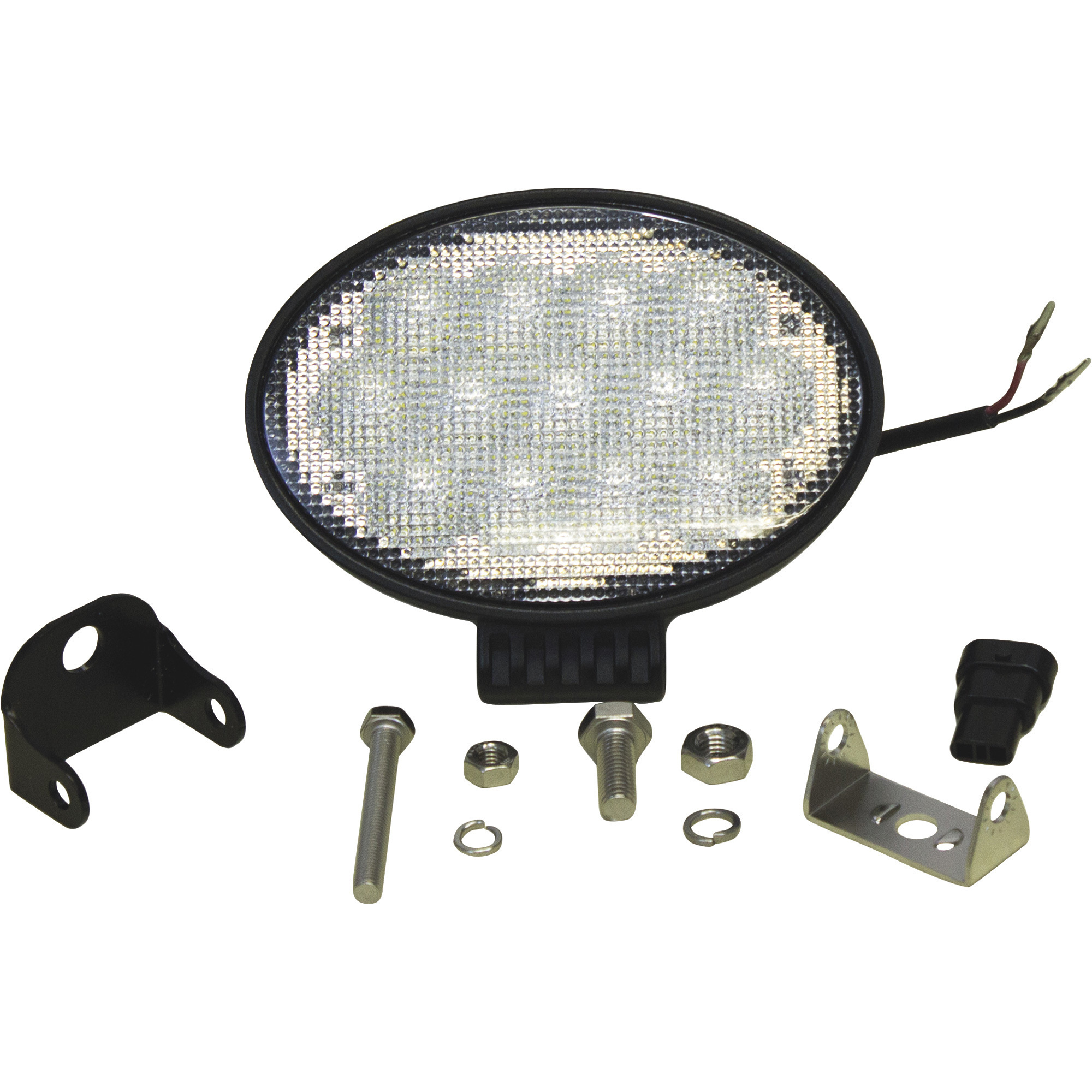 Tiger LED Oval Rear Fender or Front Lower Cab Flood Light — 65 Watt, 13 ...